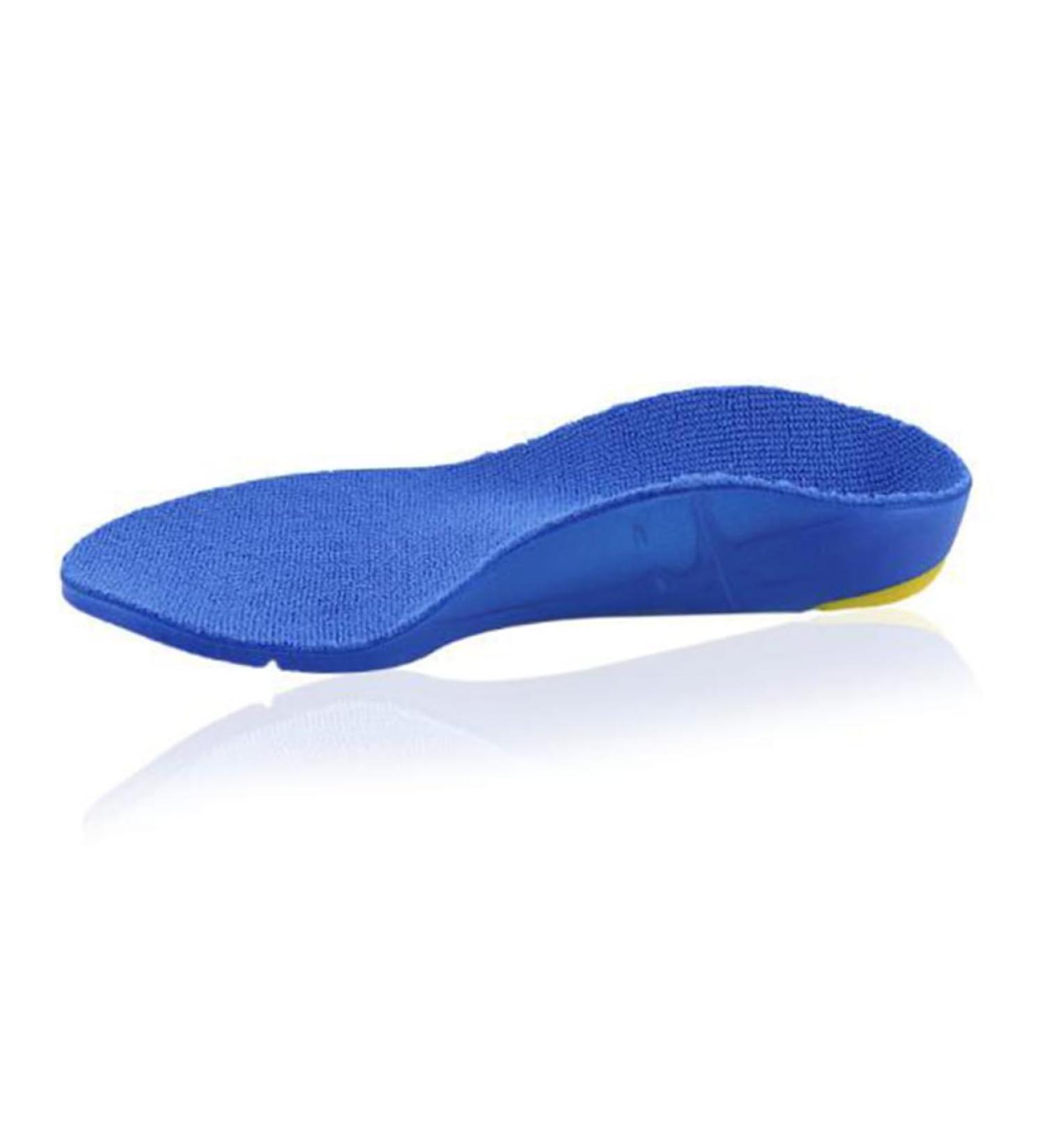 Healeved Breathable Insoles for Kids | Flatfoot Shoe Inserts - Size 3 Blue - Buy Online on GoSupps.com