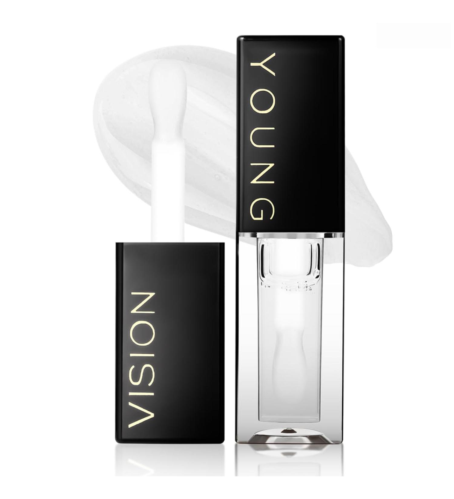 YOUNG VISION Lip Glow Oil - Moisturizing & Plumping Lip Gloss with Jojoba Seed Oil - Shop Now for International Shipping - Buy Online on GoSupps.com