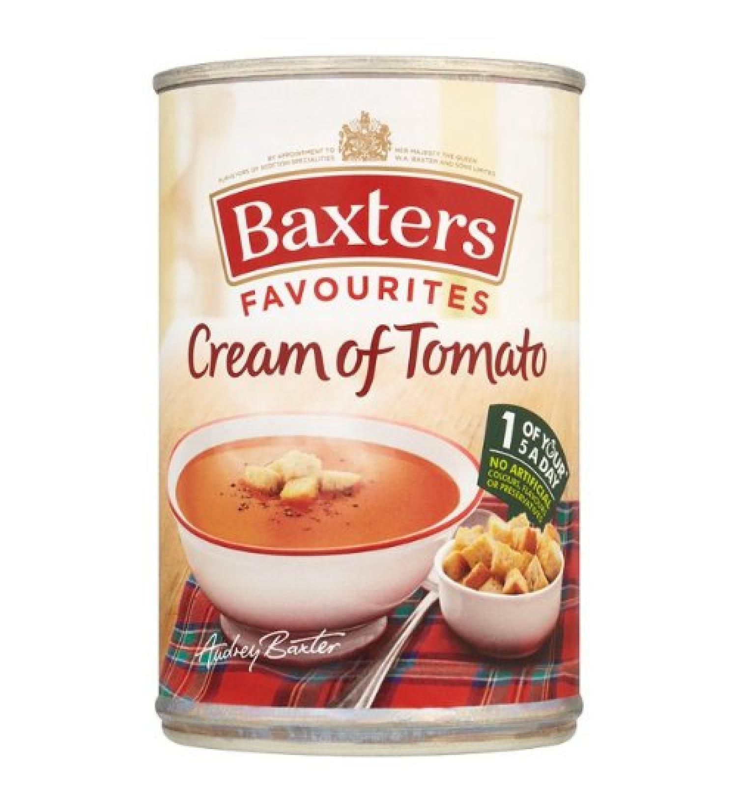Baxters Baxters Traditional Tomato Soup Cream 6 x 400g