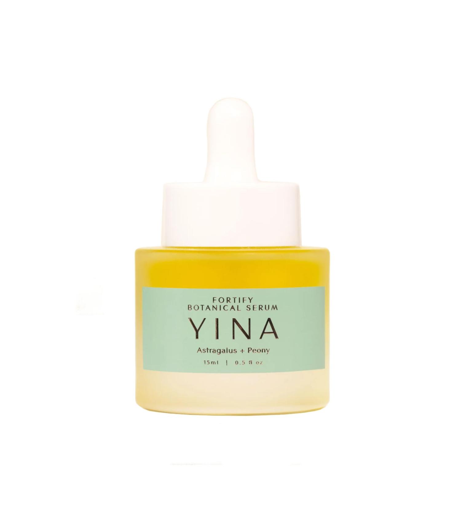 YINA Fortify Botanical Serum | Astragalus & Peony | Sustainable Cruelty-Free Clean Skincare | 0.5 fl oz | International Shipping Available - Buy Online on GoSupps.com