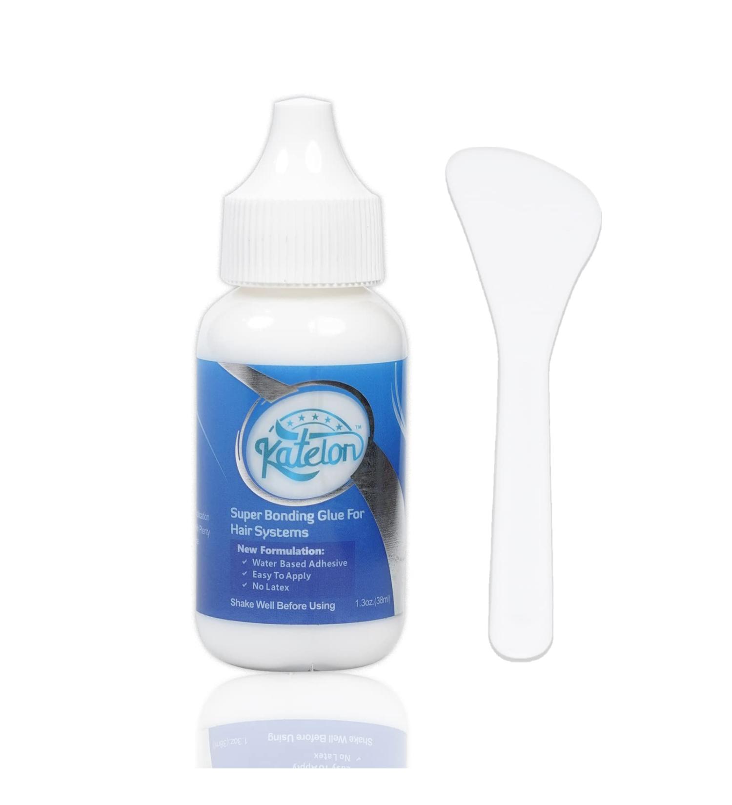 Invisible Lace Glue 1.3oz - Strong Hold Hair Adhesive for Wigs, Hairpieces, and Toupees - Buy Online on GoSupps.com