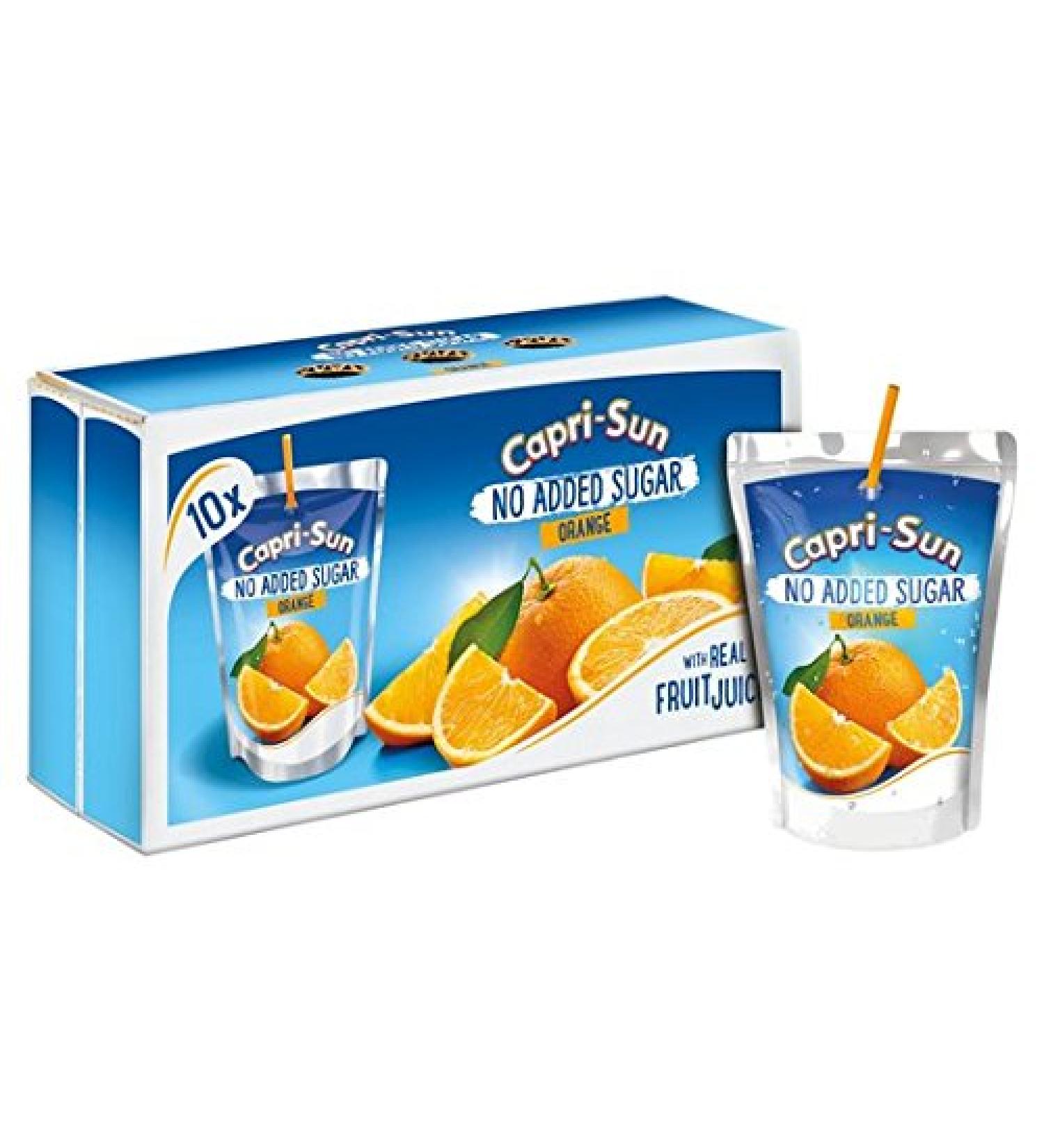 Capri-Sun Capri-Sun orange without added sugar 10 x 200 ml