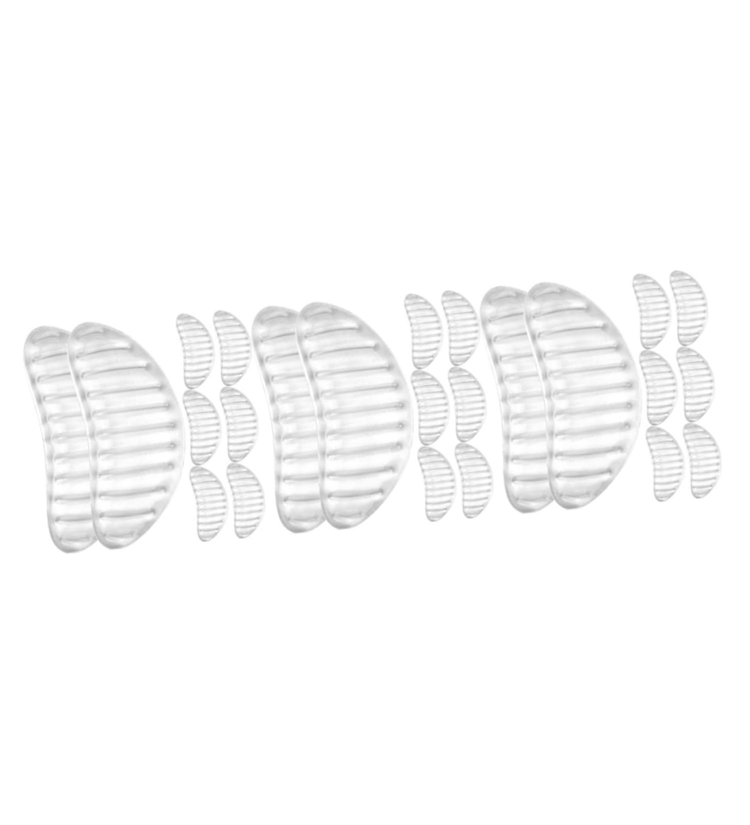 FOMIYES 12 Pairs Striped Arch Pads - Nonslip Gel Foot Support Cushions for Men | Plantar Support Insoles & Foot Pad Inserts - Buy Online on GoSupps.com