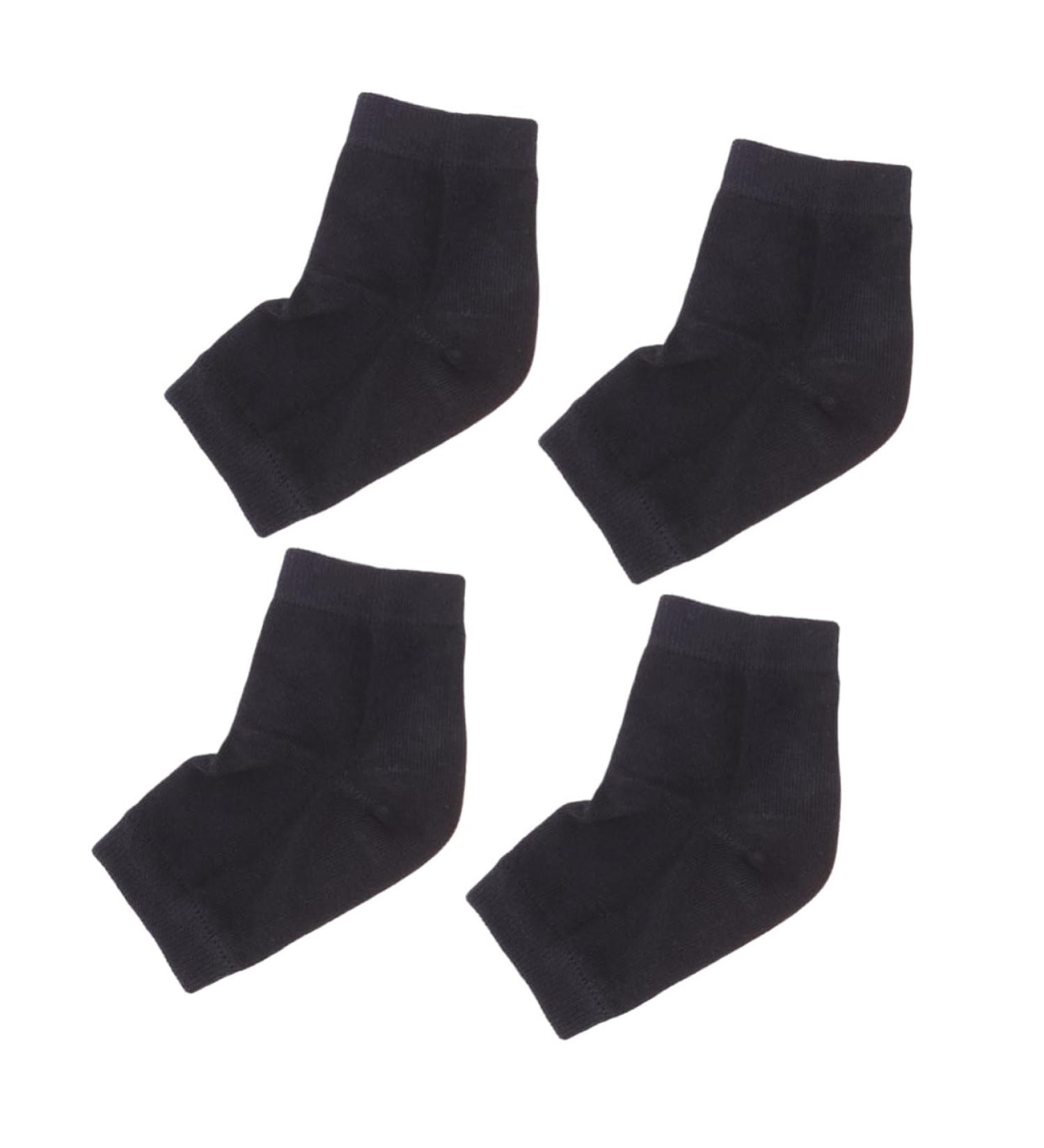 POPETPOP 2 Pairs Mens Stocking Heel Socks Heel Moisturizing Socks Gel Heel Sleeves moisturizing Socks Lined Socks Men Stocking Stuffers for Guys Gel Foot Socks Day and Night Torn Socks Man - Buy Online on GoSupps.com
