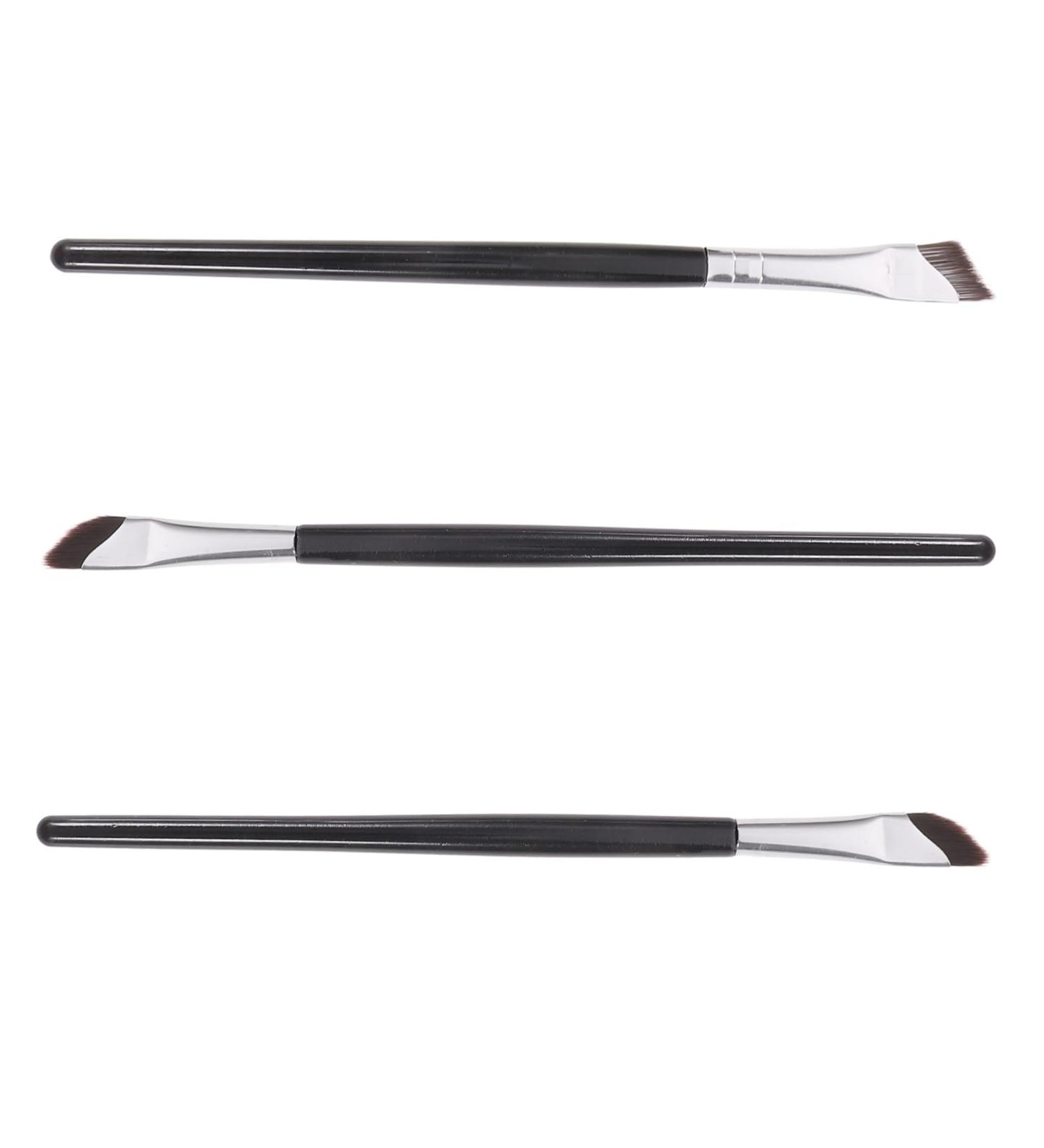 Baluue 3pcs Set Angled Eyeliner Brush Eyeliner Tool Applicator Angled Eyebrow Brush Eyebrow Concealer Nylon - Buy Online on GoSupps.com