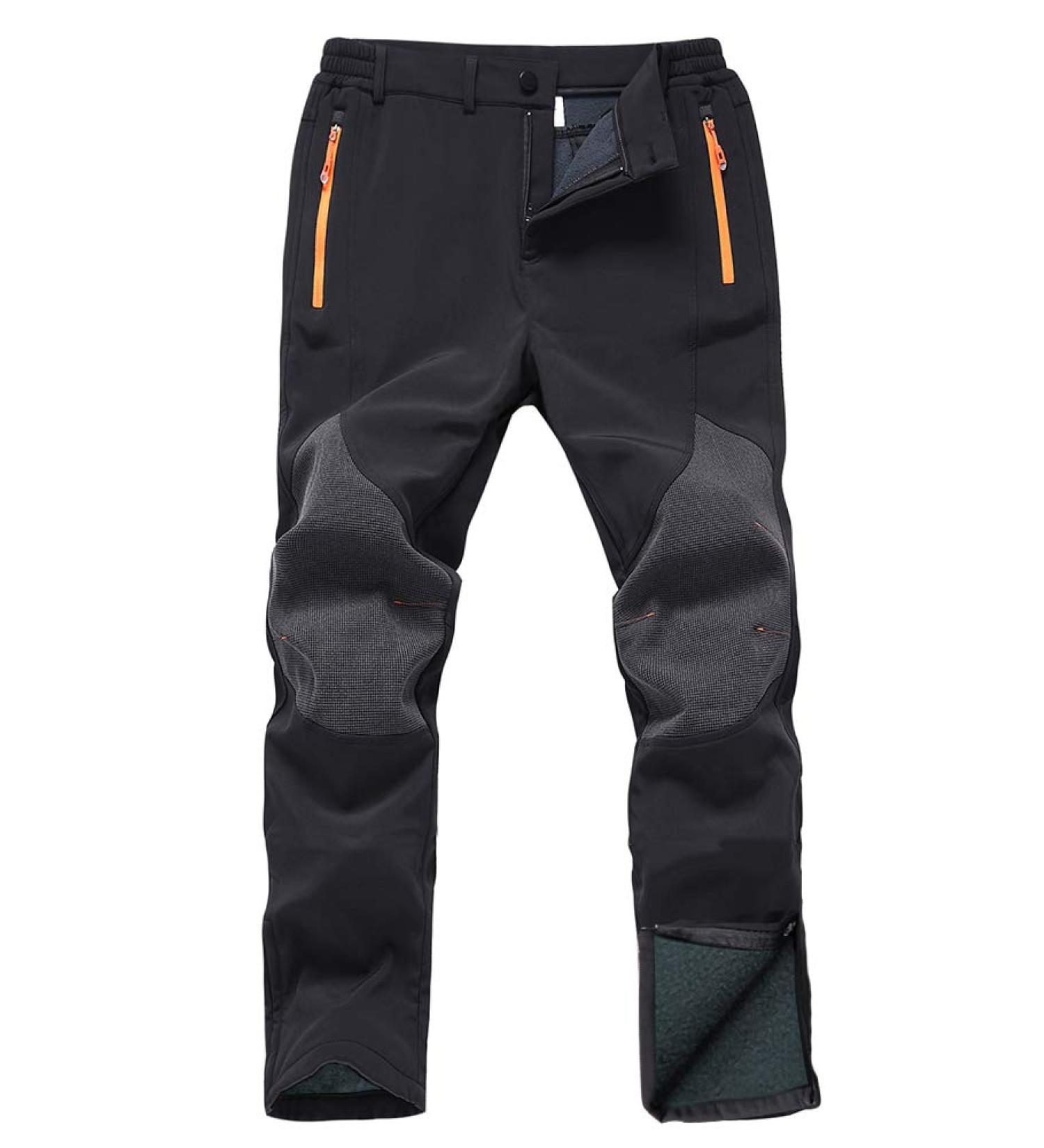 Shop Gash Hao Men s Waterproof Windproof Hiking & Ski Pants - Warm Softshell Trousers for Winter Outdoor Adventures - Black 34W / 30L - Buy Online on GoSupps.com