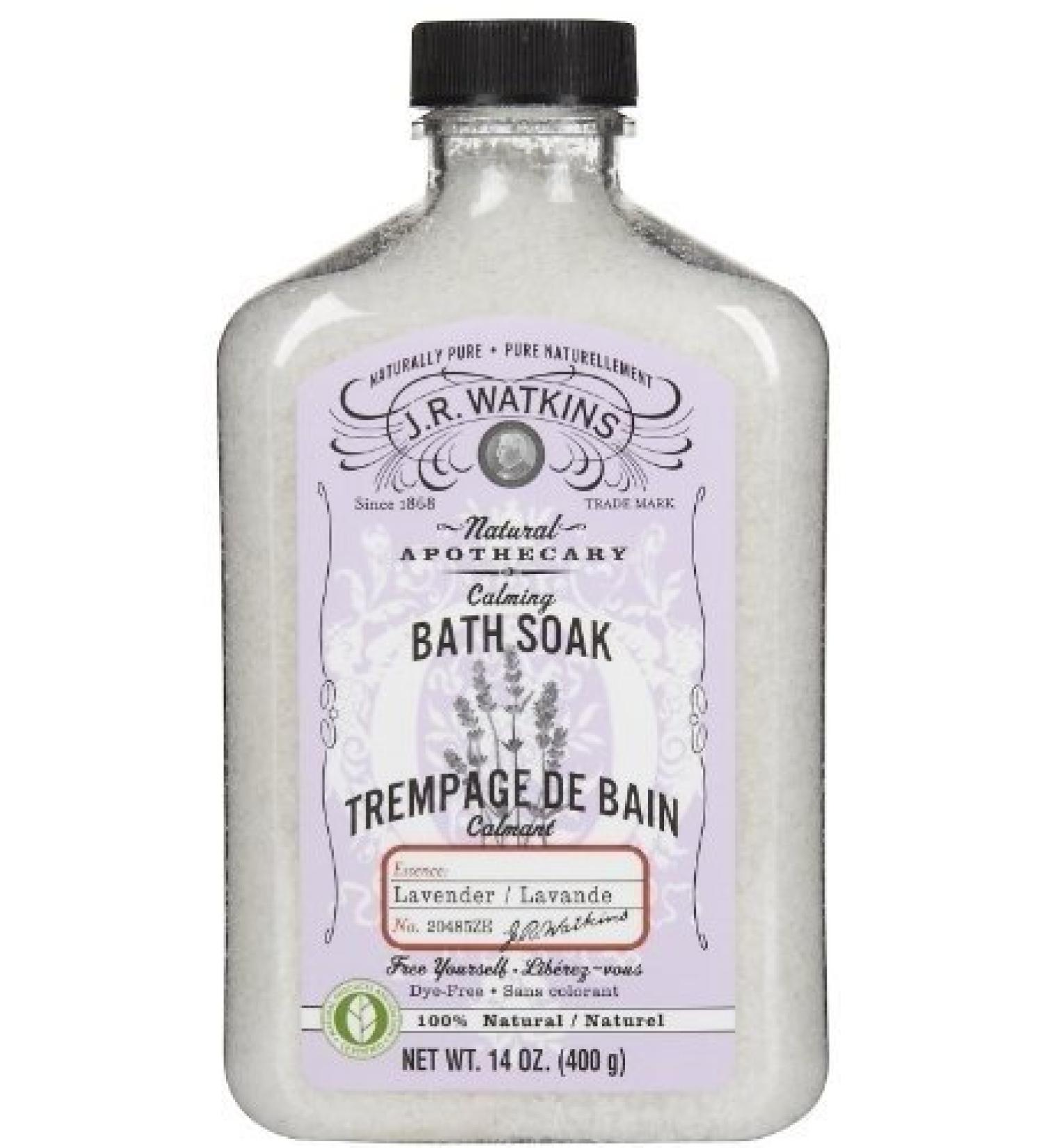 J.R. Watkins Bath Soak Calming Lvndr 14 Oz