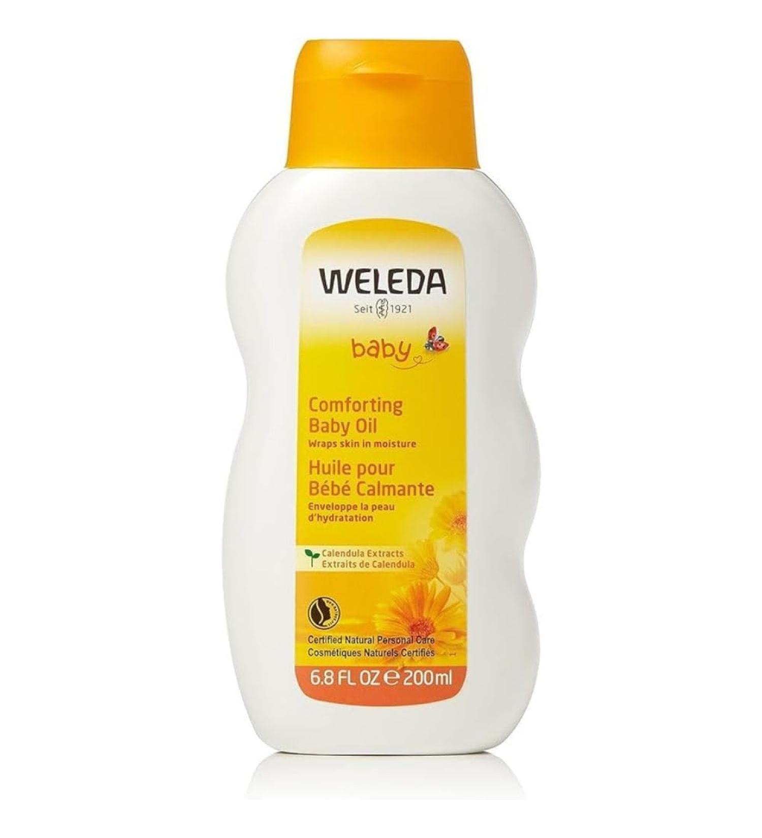 Weleda Comforting Baby Oil 200ml - Gentle Care for Baby's Skin - Buy Online on GoSupps.com