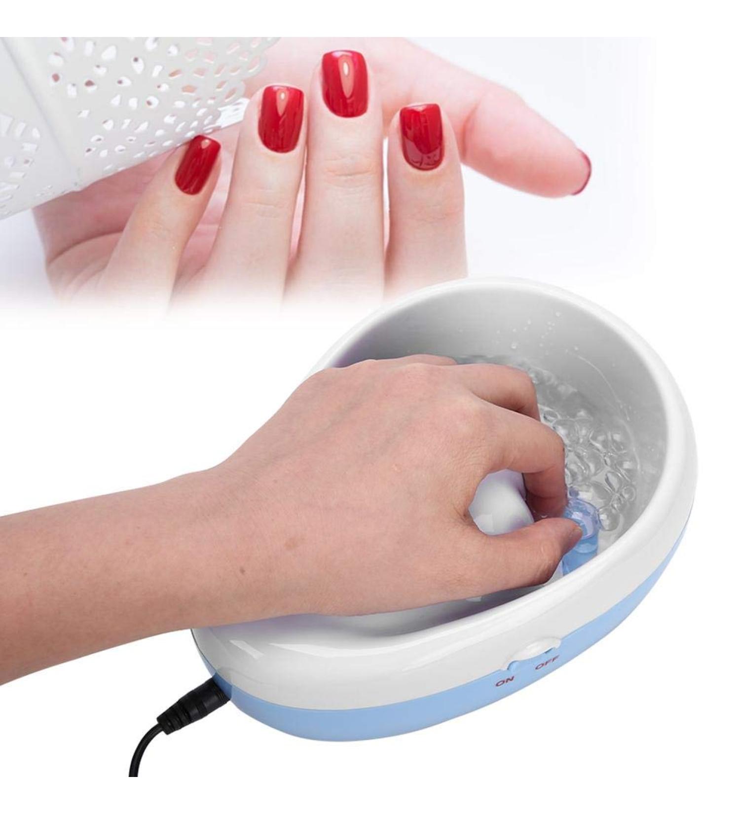 Electric Nail Soaking Bowl - Nail Polish Remover & Manicure Spa Tool for DIY Nail Art - Buy Online on GoSupps.com