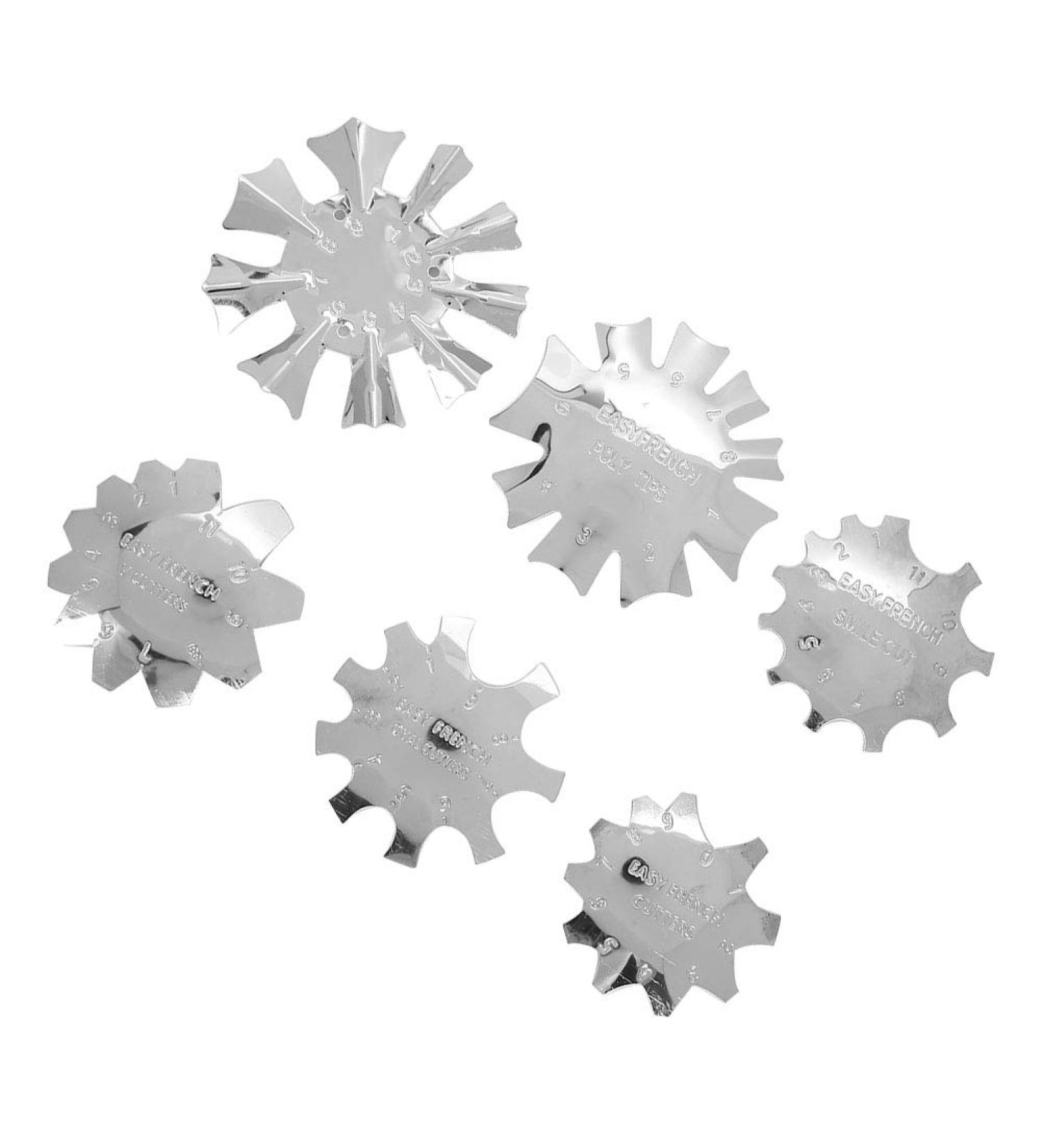 Premium French Smile Cut Nail Edge Trimmer Set - Nail Art Edge Trimmer & Smile Line Cutter for Professional Nail Design | Perfect for Nail Studios - Buy Online on GoSupps.com