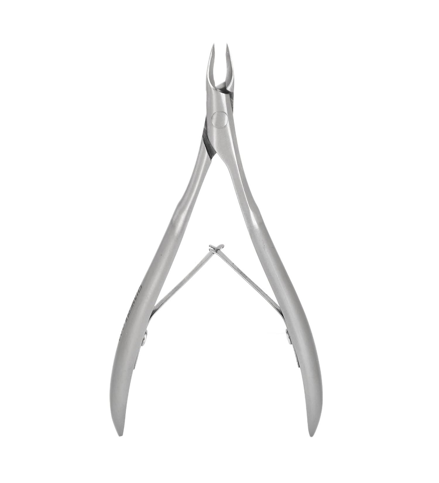 Cuticle Scissors Safe Removal of Dead Skin Stainless Steel Comfortable Handle Cuticle Nippers Protective Tip for a Beauty Salon - Buy Online on GoSupps.com