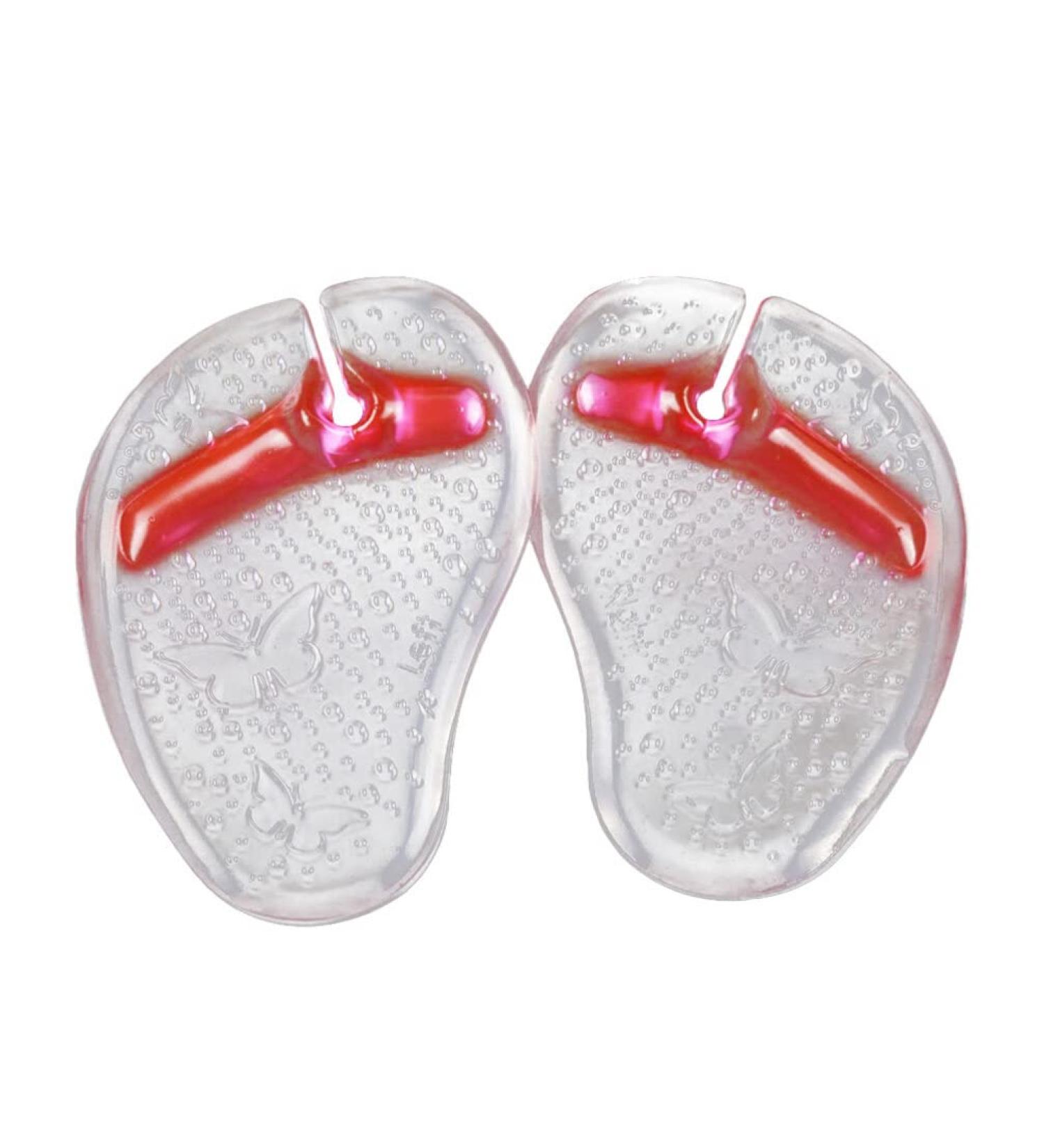 FOMIYES Metatarsal Foot Pads - Pink Gel Self-Adhesive Pressure & Friction Relief - 20mm - Buy Online on GoSupps.com