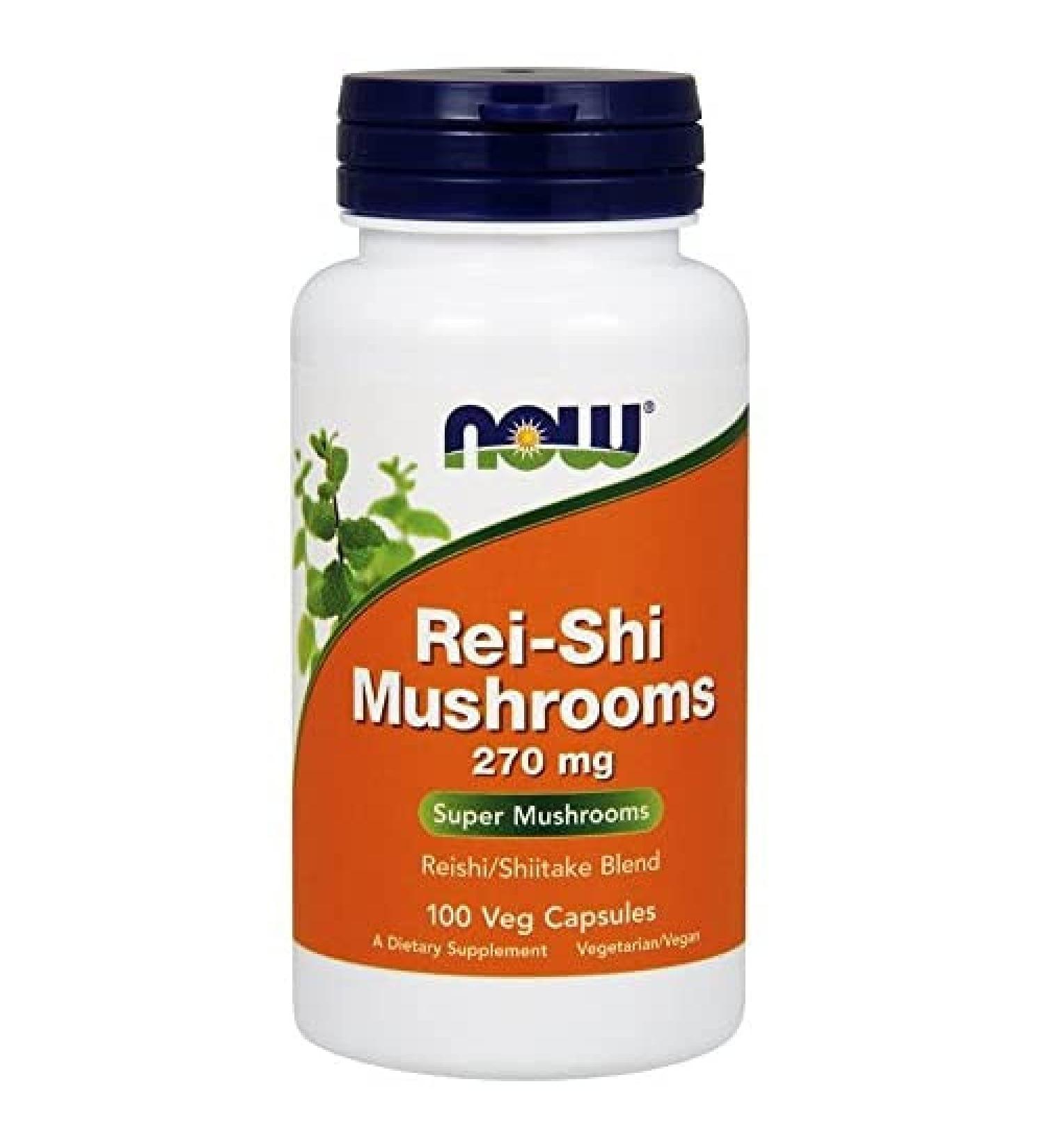 Now Foods Rei-shi Mushrooms 270mg  100 Vcaps