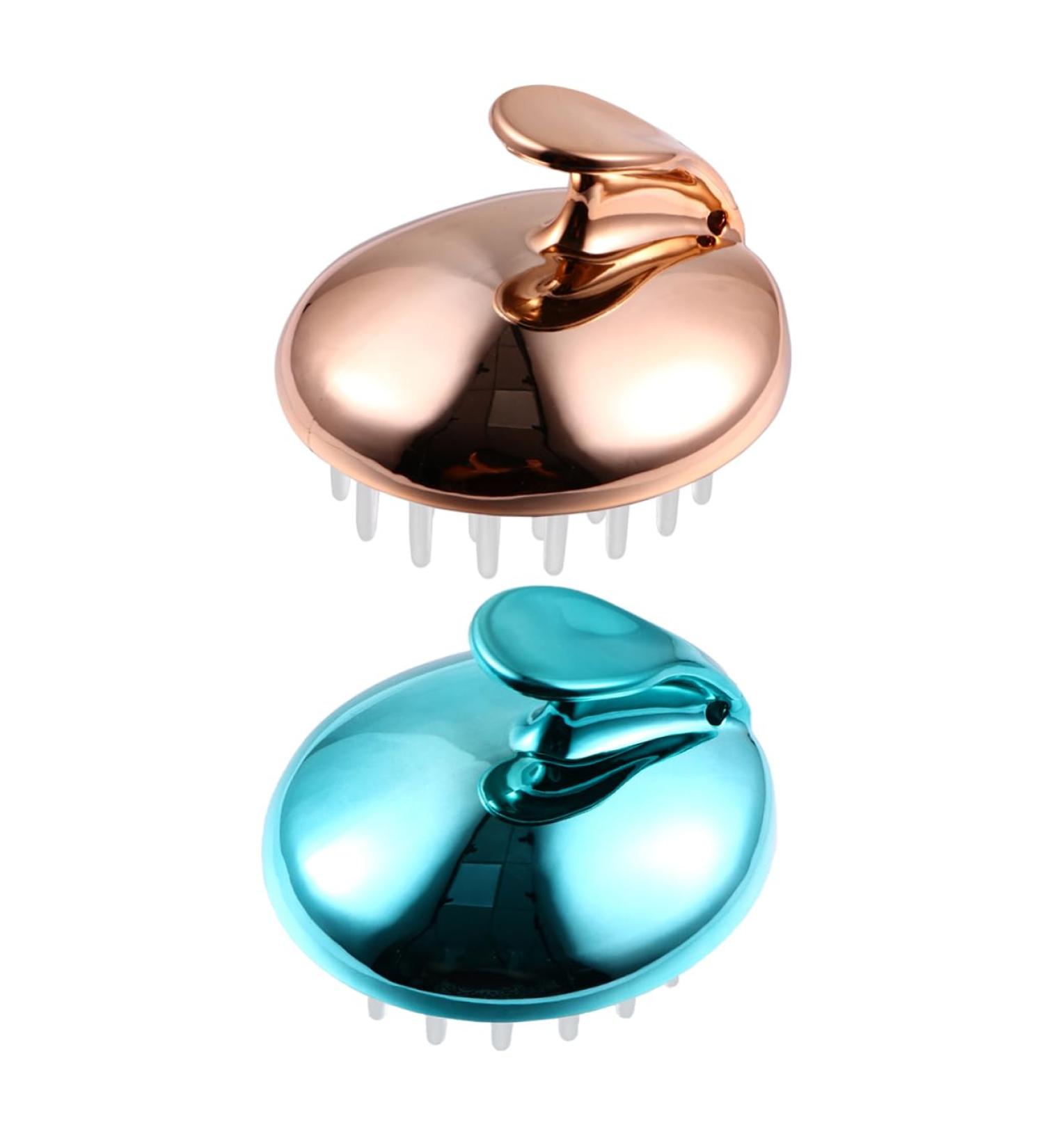 Collbath 2-in-1 Shampoo & Scalp Massage Brush Anti-Hair Loss Body Scrubber for Ultimate Bath Experience | International Shipping Available - Buy Online on GoSupps.com