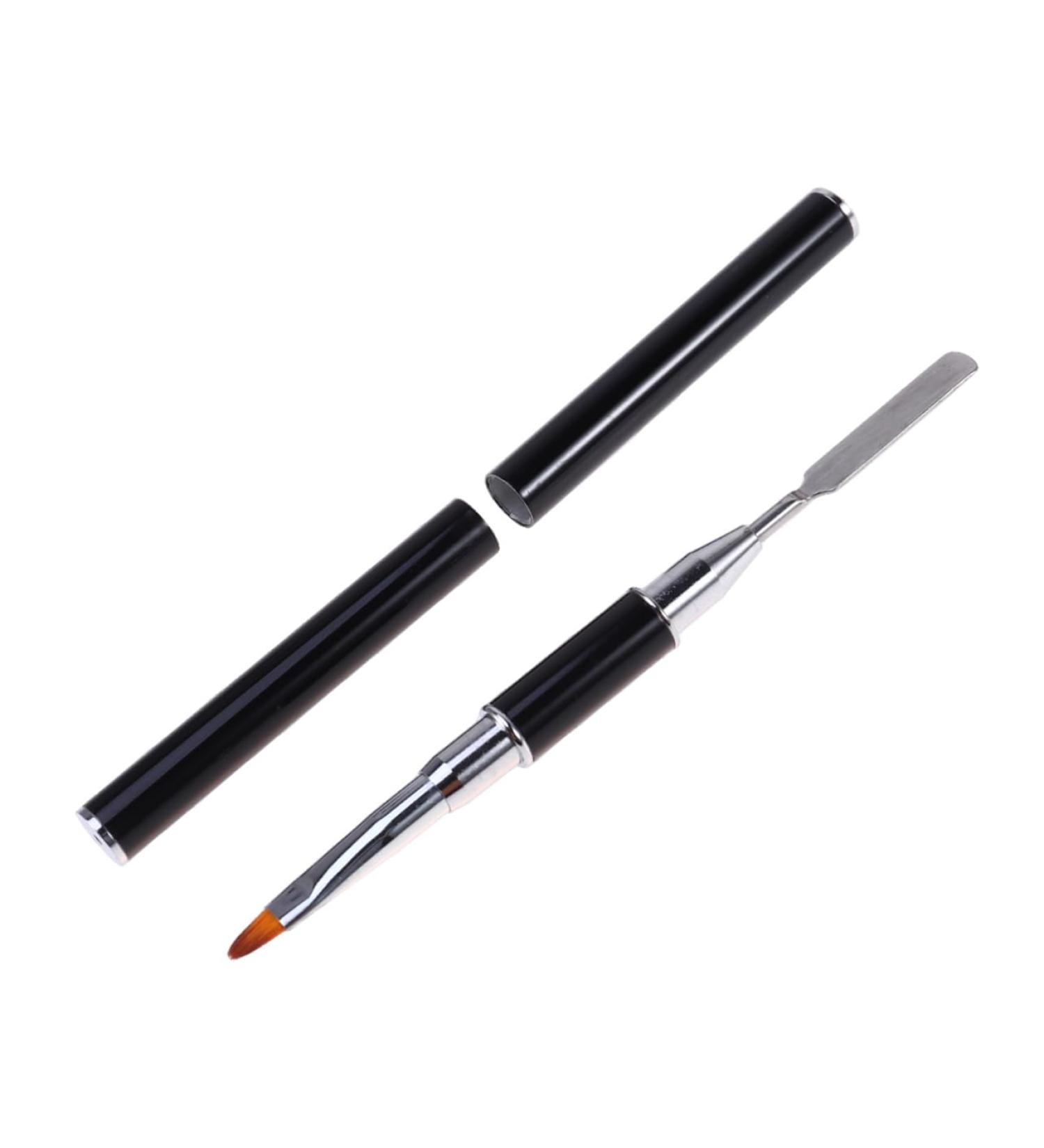 Healeved 1pc Nail Extended Pen Light Pen Manicure Tool Nail Art Design Pen Tools Crystal Nail Extension Brush Nail Art Dotting Pen Nail Art Rhinestone Pen Nails Gel Double Head The Brush M Black - Buy Online on GoSupps.com