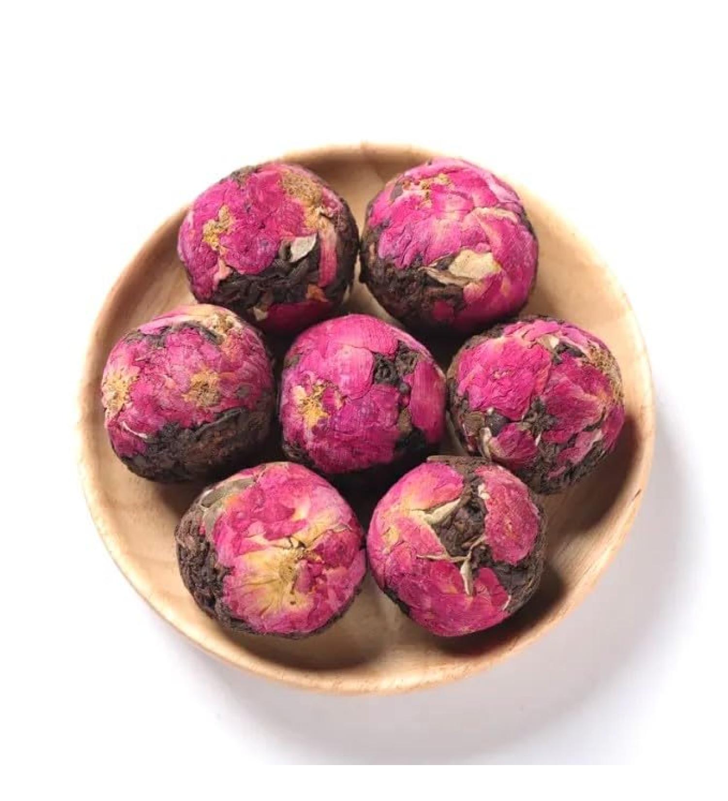  Add Fruits Black Tea Balls with Rose Black Tea Weight 40 Gr - Buy Online on GoSupps.com