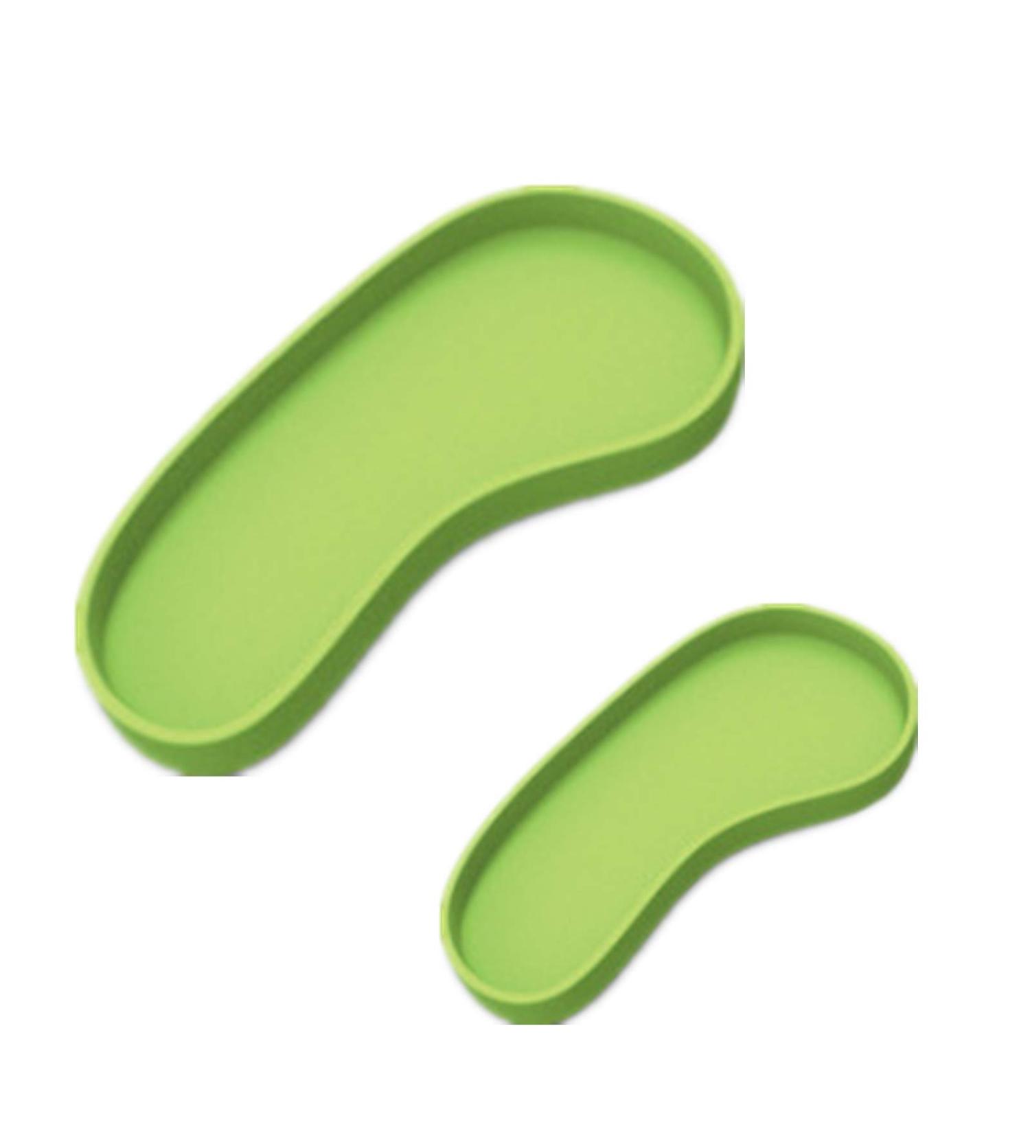 LSTCPGLAI 2 Pieces Shallow Reptile plate Reptile Food Water Bowl Used for Tortoise Corn Snake Crawl Pet Drinking and Eating(Green) - Buy Online on GoSupps.com