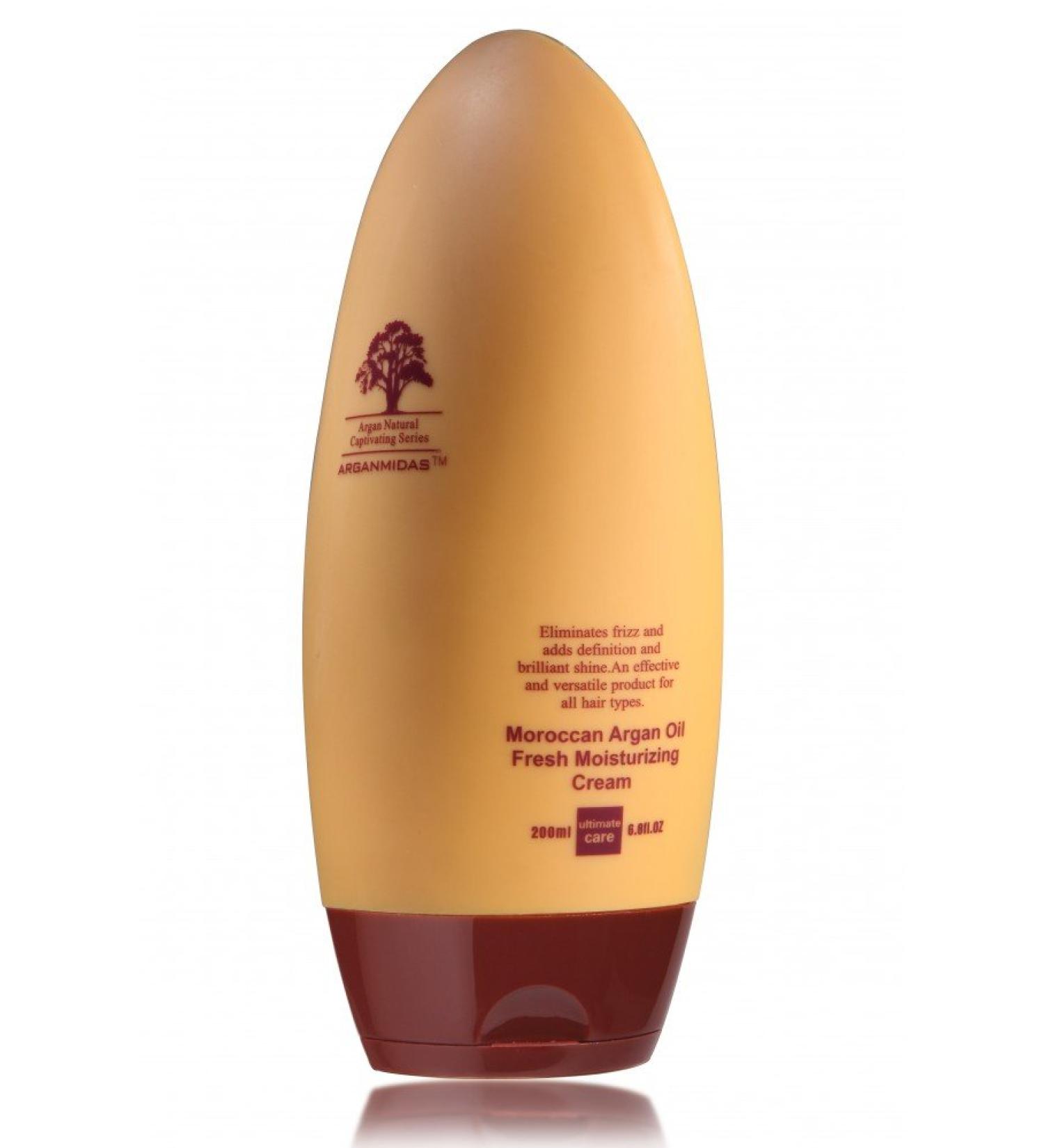 Arganmidas Moroccan Argan Oil Fresh Moisturizing Cream 200ml - Buy Online on GoSupps.com