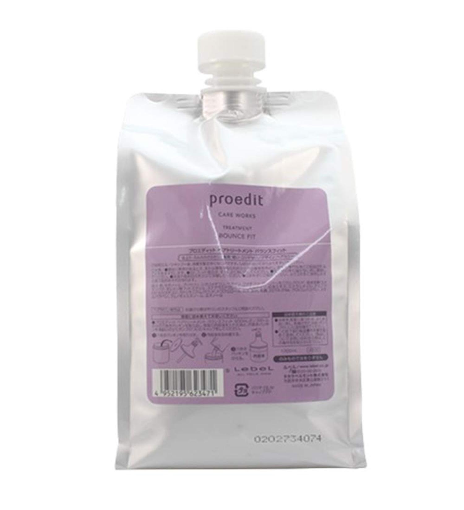 Lebel Lebel Proedit Care Works Treatment Bounce Fit - 1000ml - Refill (Green Tea Set)