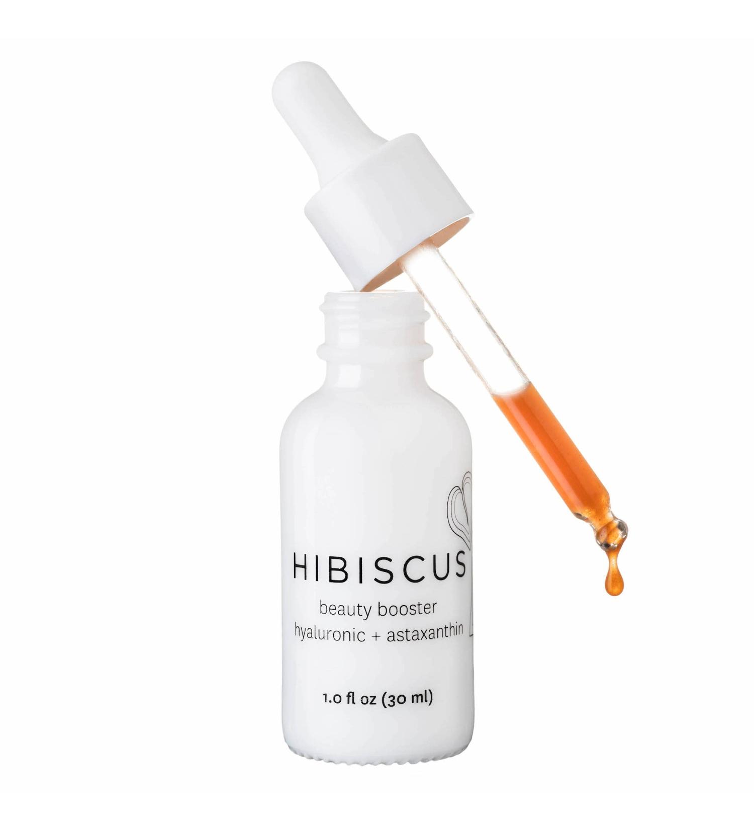 Hibiscus Beauty Booster - Hyaluronic Acid & Astaxanthin for Radiant Skin | International Shipping Available - Buy Online on GoSupps.com