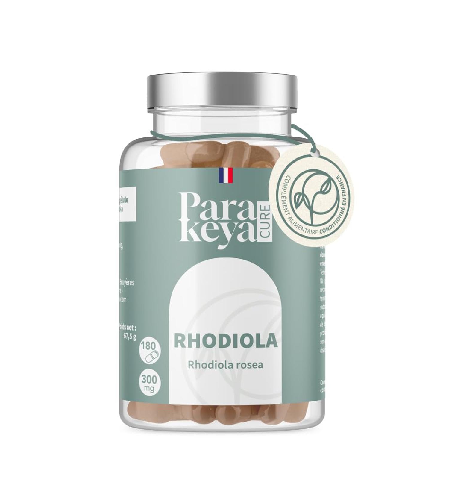 Rhodiola 300 mg - 180 g lules - Compl ment alimentaire 180 unit (Lot de 1) - Buy Online on GoSupps.com