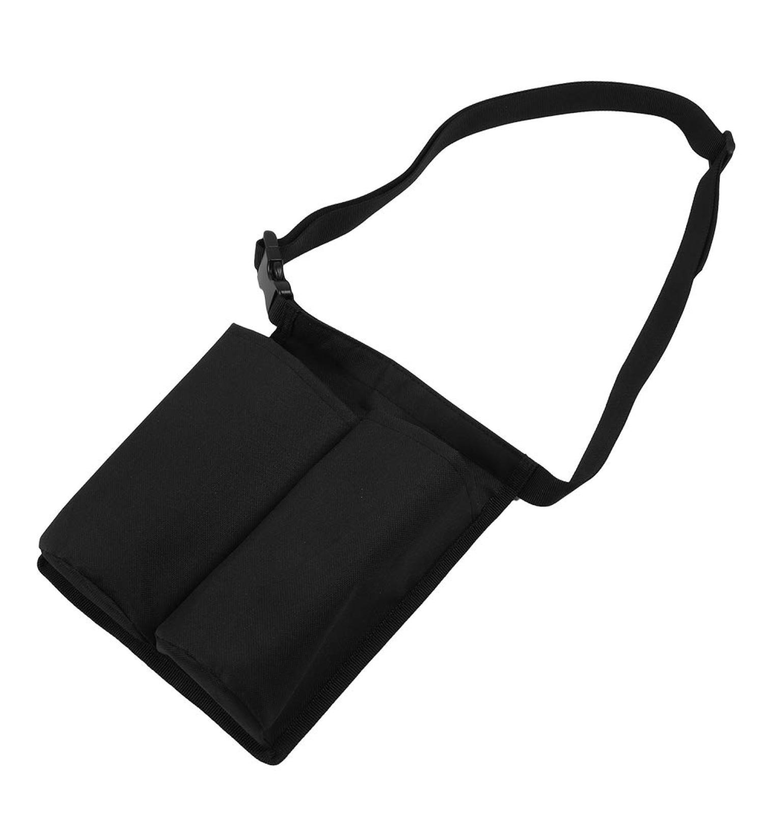 Verdant Touch Adjustable Massage Bottle Holster - Waist Bag for Lotion & Oil with 3 Pockets - Black - International Shipping - Buy Online on GoSupps.com