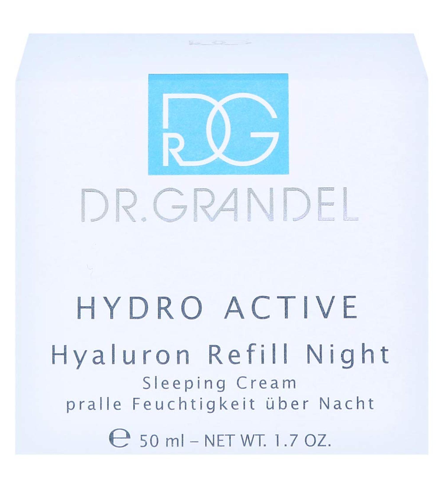 Dr. Grandel Hydro Active Hyaluron Refill Night Cream - Hydrating & Anti-Aging - International Shipping Available - Buy Online on GoSupps.com