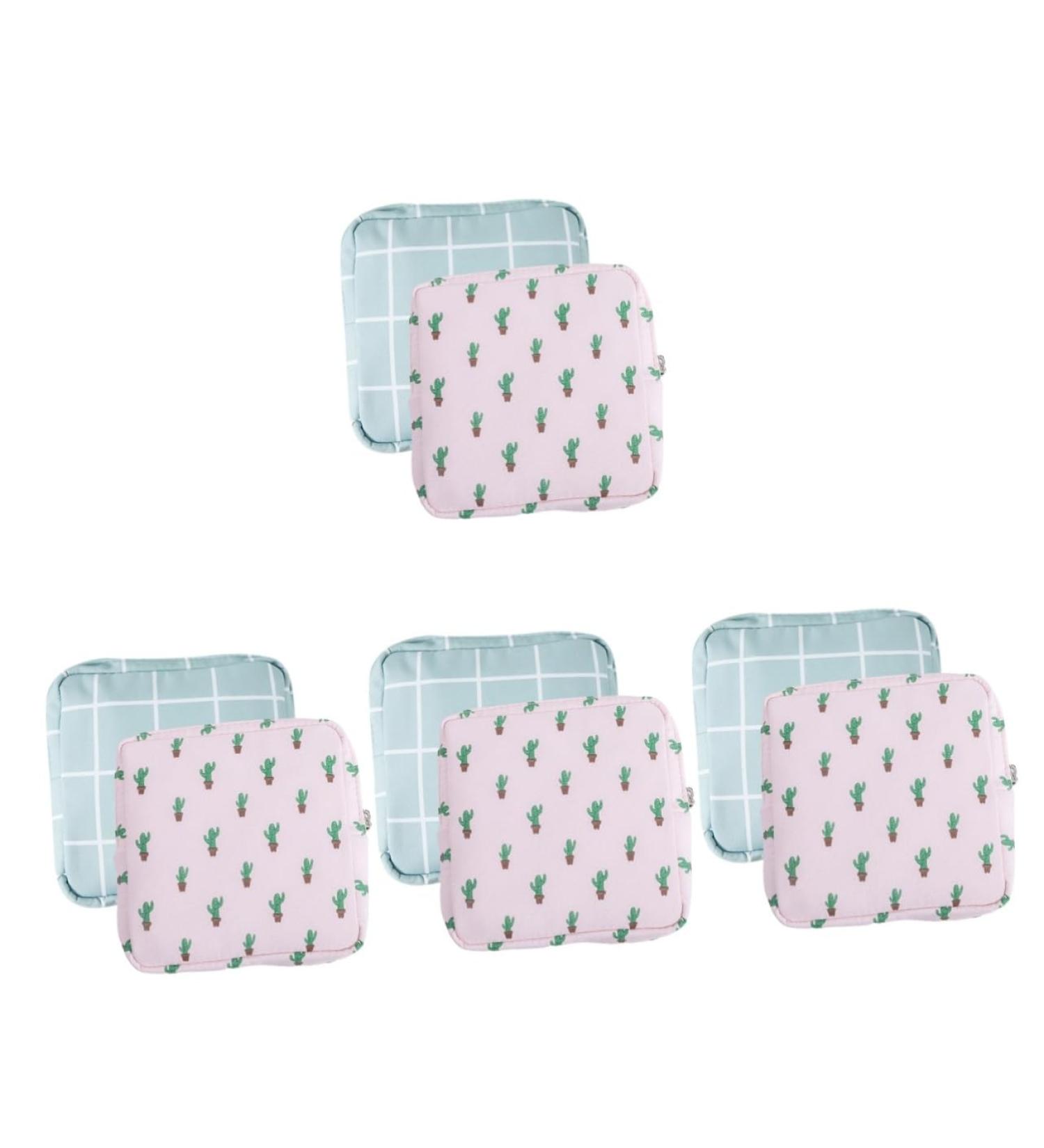 Shop Healeved Travel Organizer for Women - 8-Piece Zippered Cosmetic & Napkin Storage Bag - Buy Online on GoSupps.com