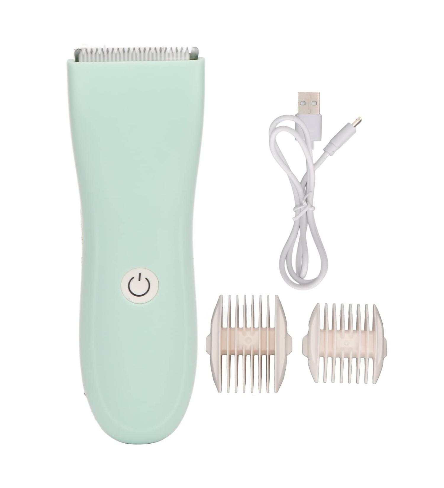 Brrnoo Baby Hair Clippers - Rechargeable Waterproof Kids Hair Trimmer with 2 Guide Combs - Buy Online on GoSupps.com