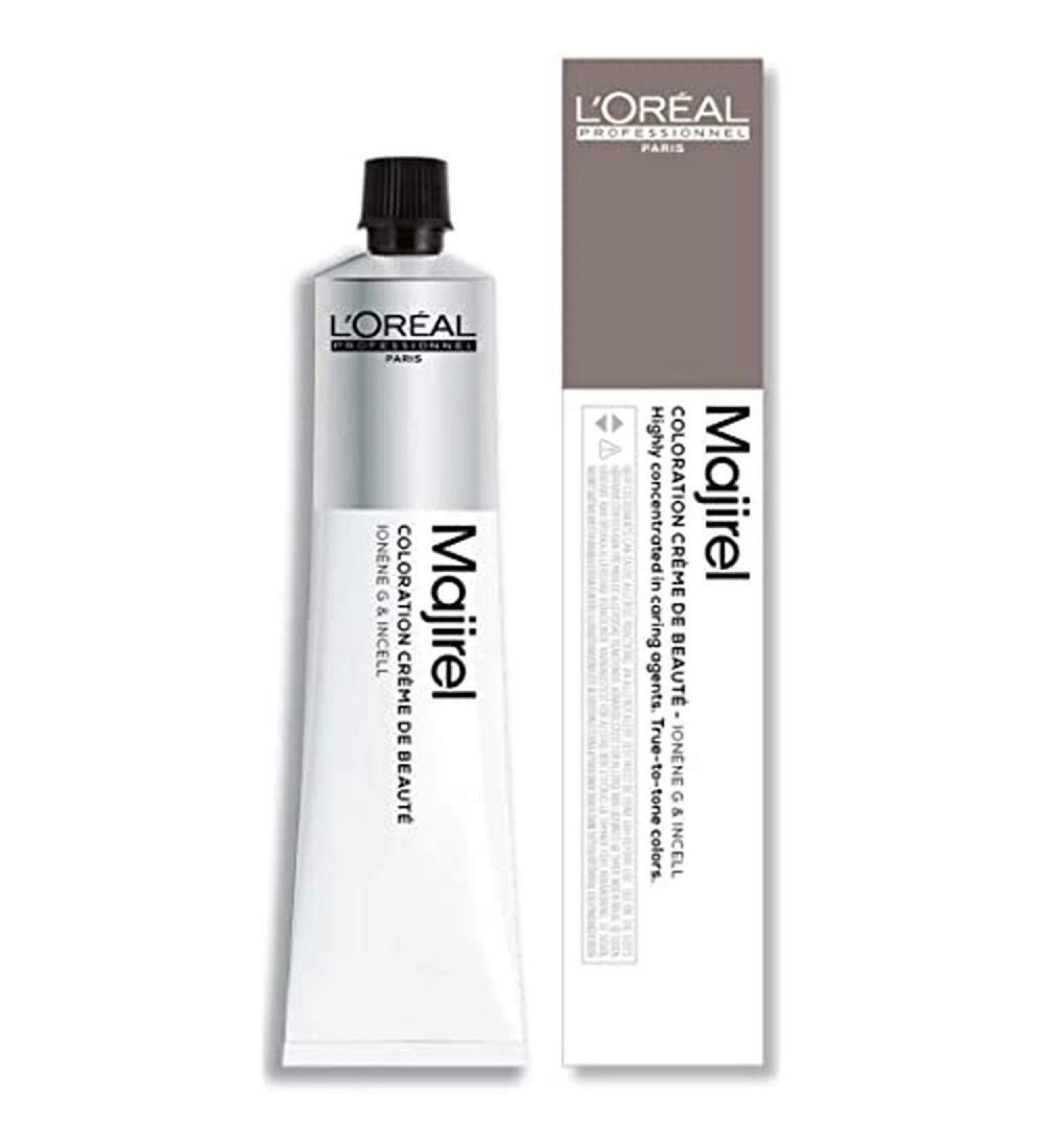 L'Oréal Professionnel Majirel Cool – Permanent Inforced Coloration No. 8.13 Light Ash Blonde Gold 50 ml