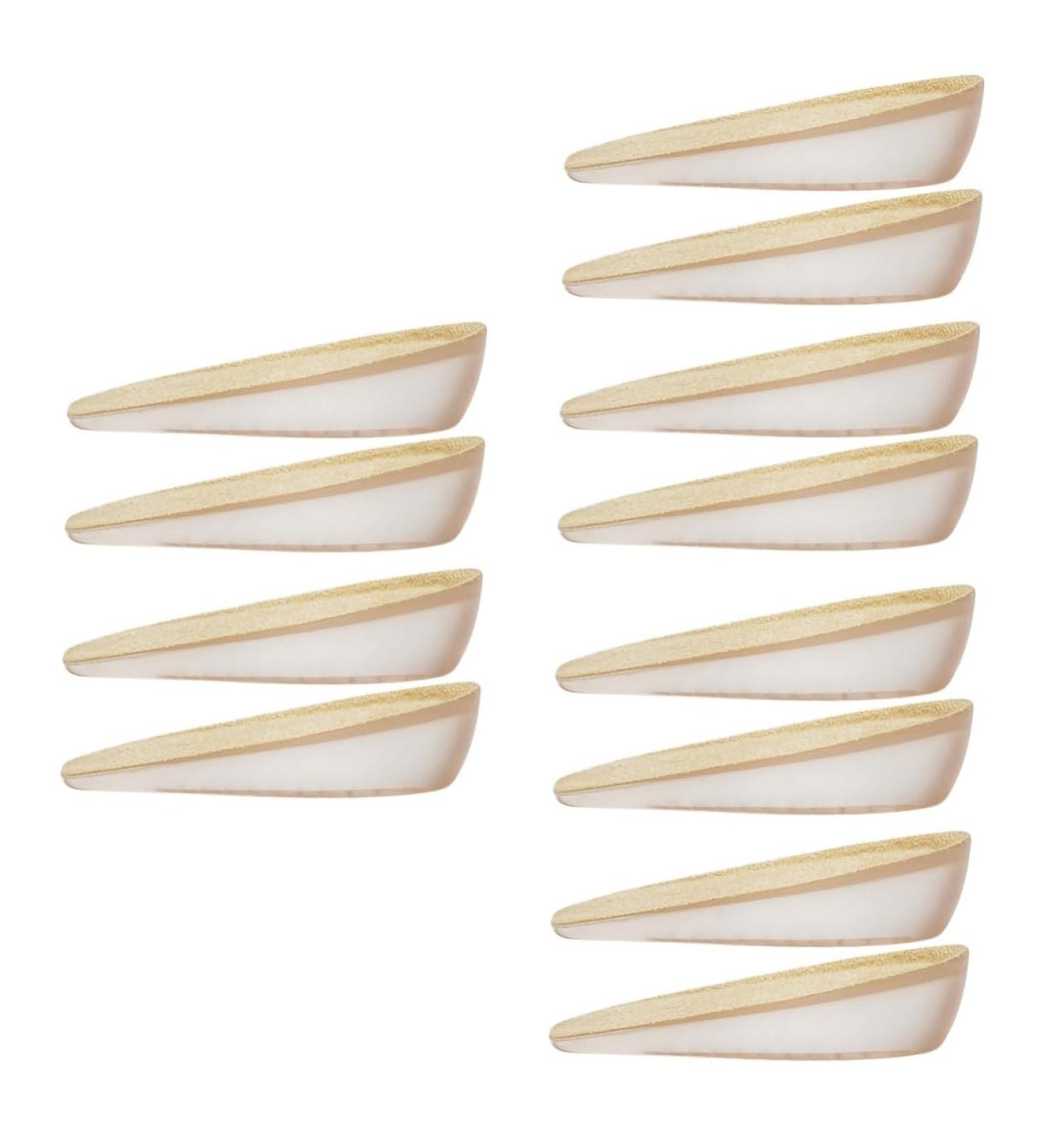 Mobestech 6 Pairs Elevator Insoles - Height Increasing Gel Inserts for Men & Women | Boost Support & Comfort in High Heels & Casual Shoes - Buy Online on GoSupps.com