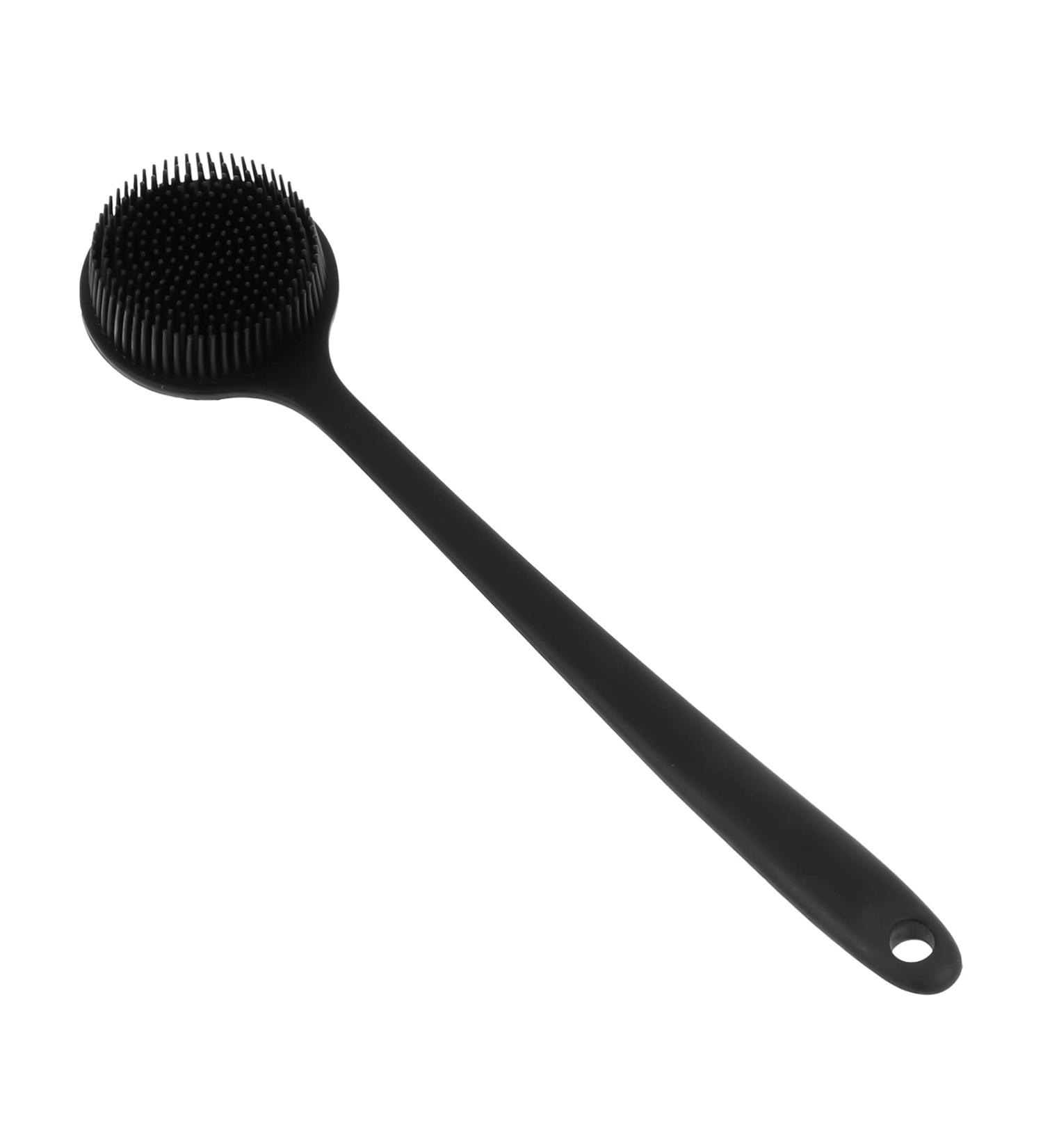 Fomiyes Ergonomic Silicone Back Brush - Shower Scrubber for Women | Peeling & Exfoliating Bathing Brush - Buy Online on GoSupps.com