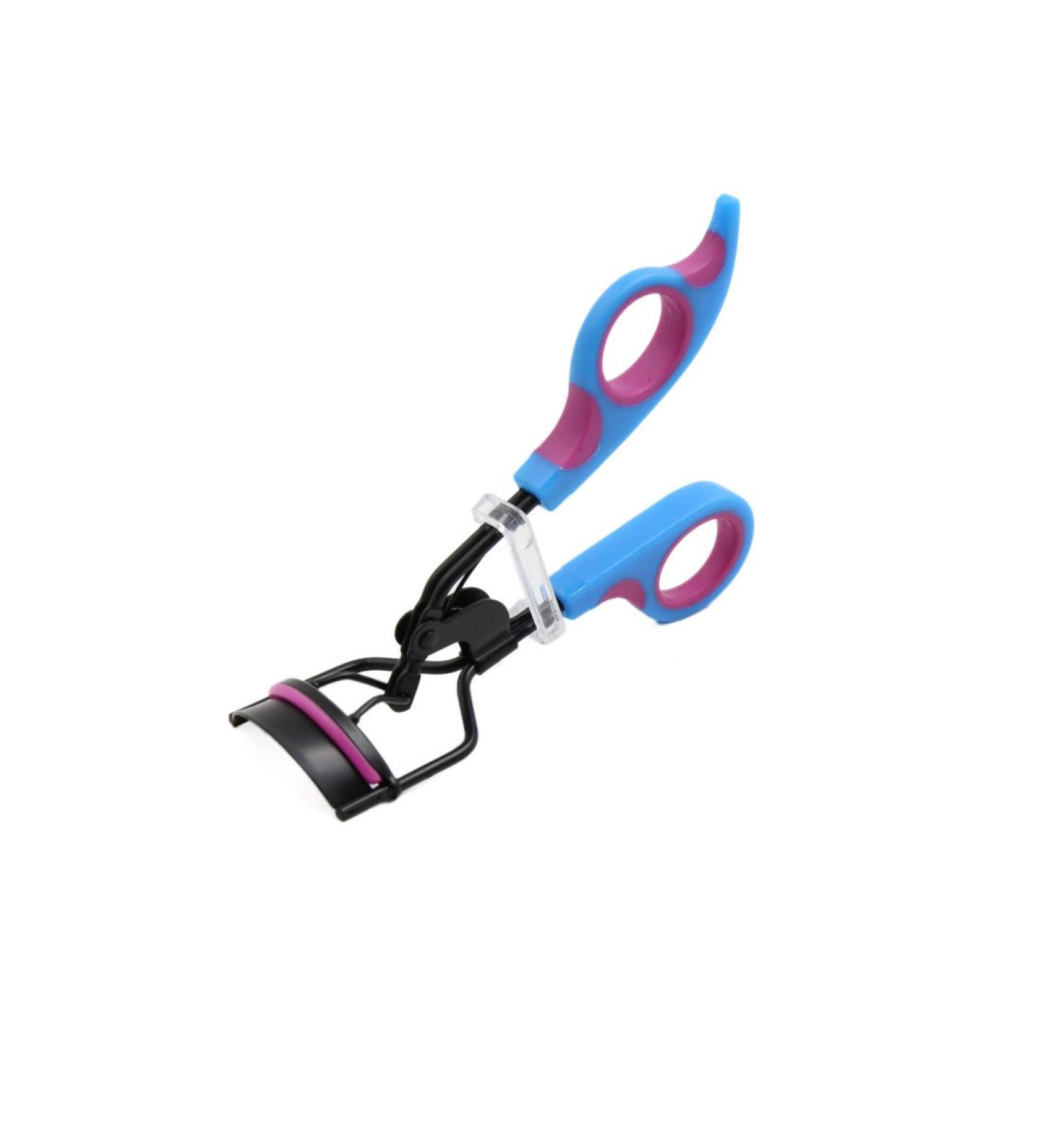 Purple Blue Portable Handle Eyelash Curler Curling Clip Beauty Makeup Tool Eyelash Curler Multiple Colors - Buy Online on GoSupps.com
