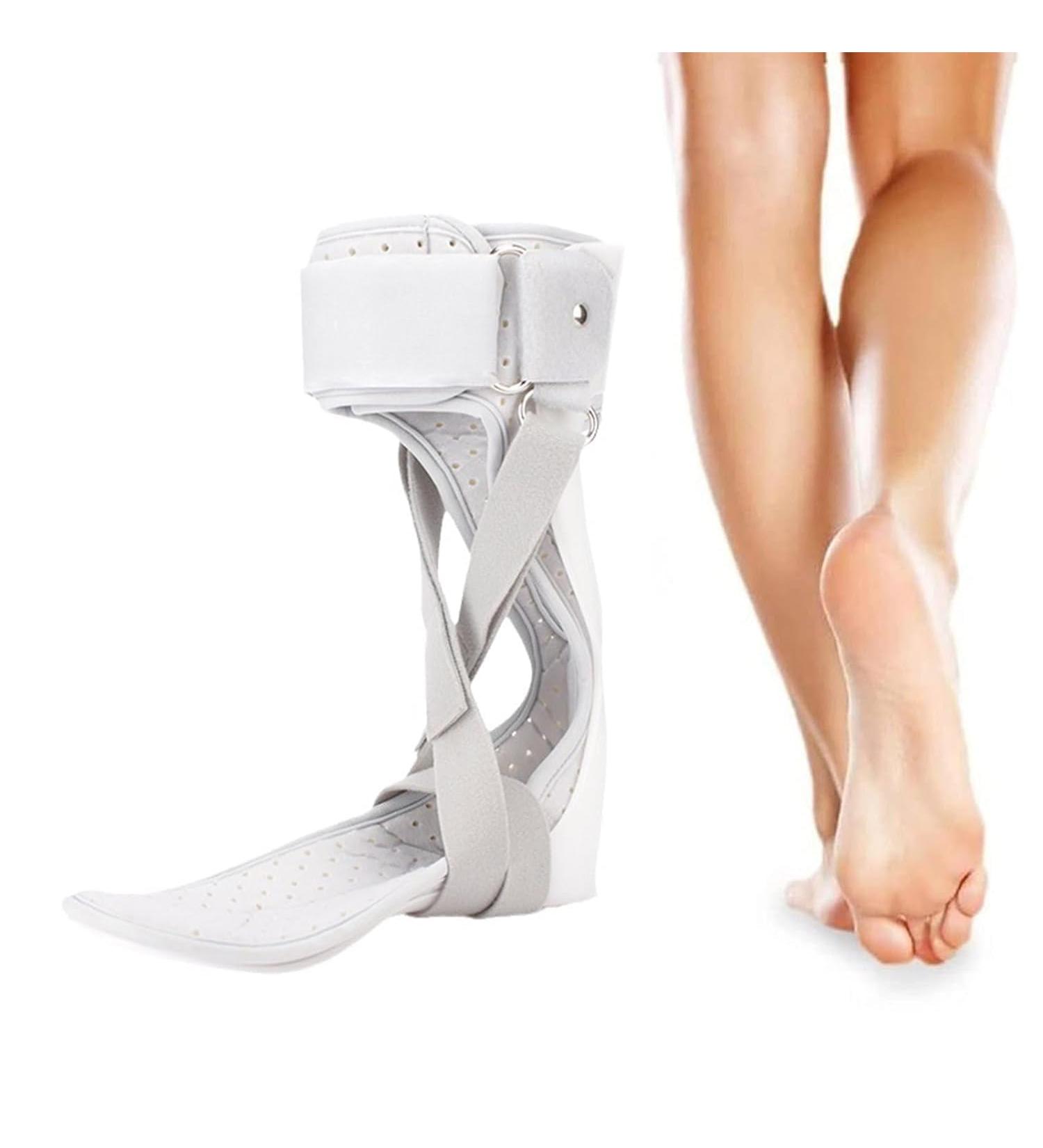 Ankle Brace Support for Foot Drop - Orthosis for Men & Women | Achilles Tendinitis & Joint Sprain Rehabilitation - Small Right Size - Buy Online on GoSupps.com