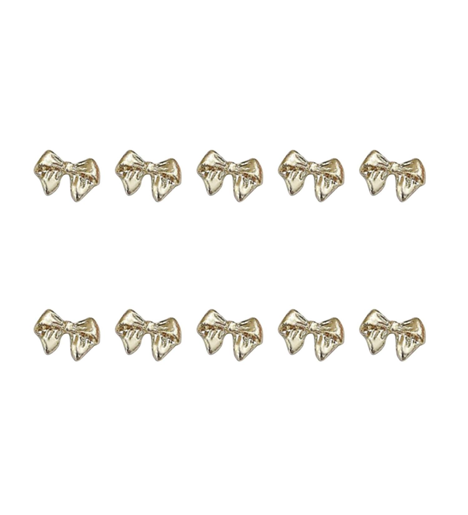 FEIlei 3D Nail Charms Bows Nail Art Studs Nail Jewelry for DIY Crafts Nail Art Decor - Buy Online on GoSupps.com