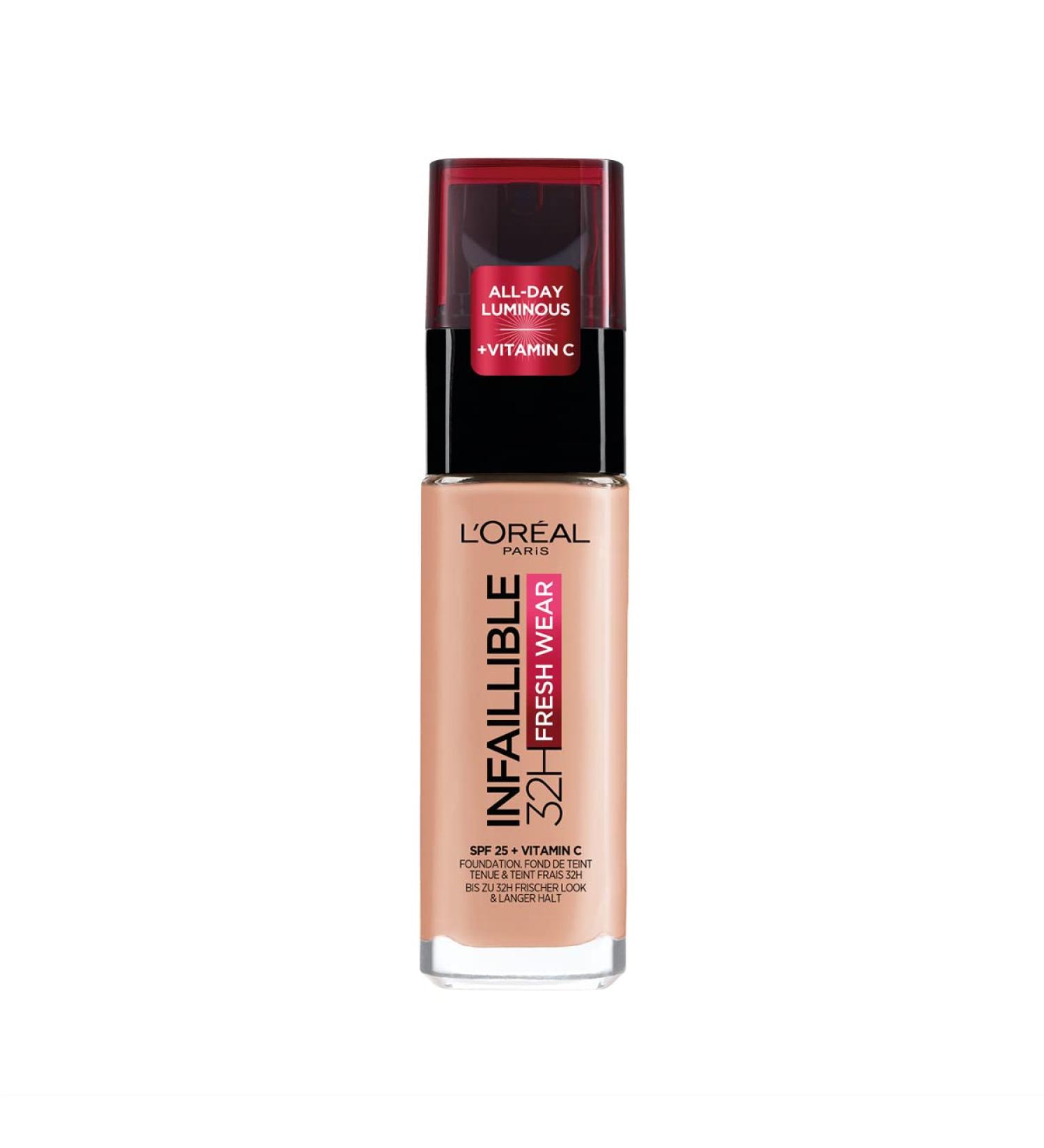 L'Oreal Paris Infaillible 32H Fresh Wear Foundation 30 | Long-Lasting & Flawless Finish - International Shipping Available - Buy Online on GoSupps.com