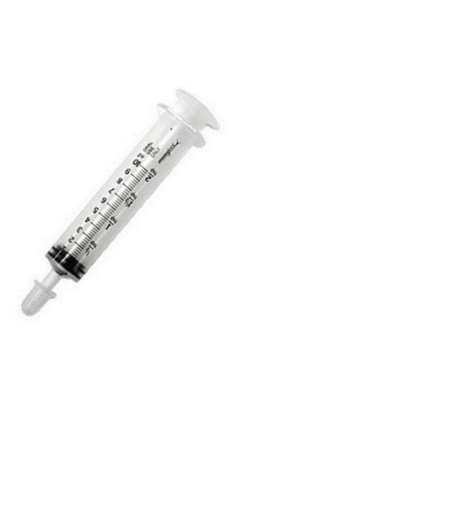 10 Pack of 10ml 10cc 2 Tsp. Oral Medication Syringes with Tip Cap W/o Needle(1 Pack)