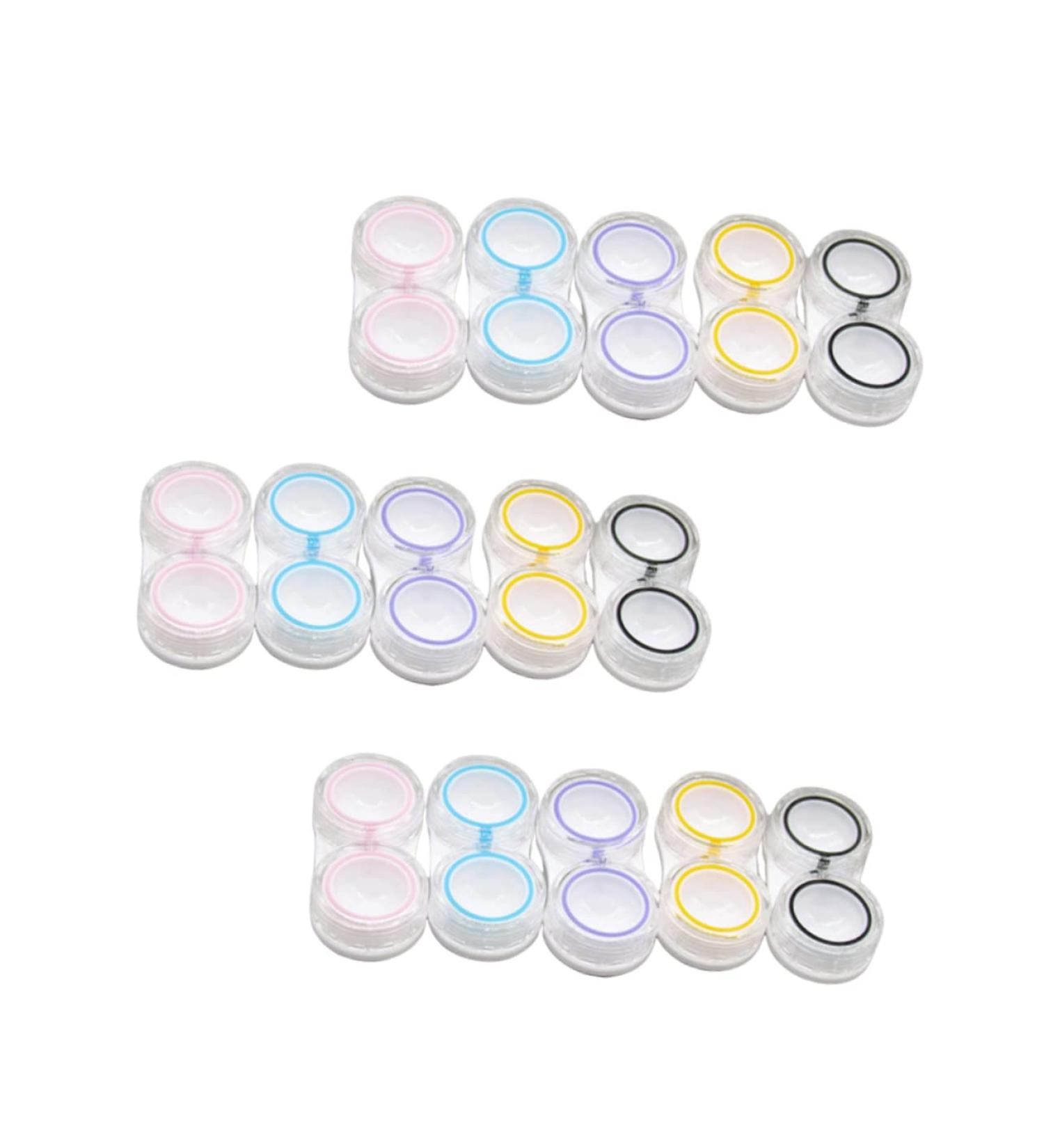 Hapinary 15er Box Contact Cover - Sweet Accessories for Lens Containers & Glasses Frame - Safe Travel Organizer - Buy Online on GoSupps.com
