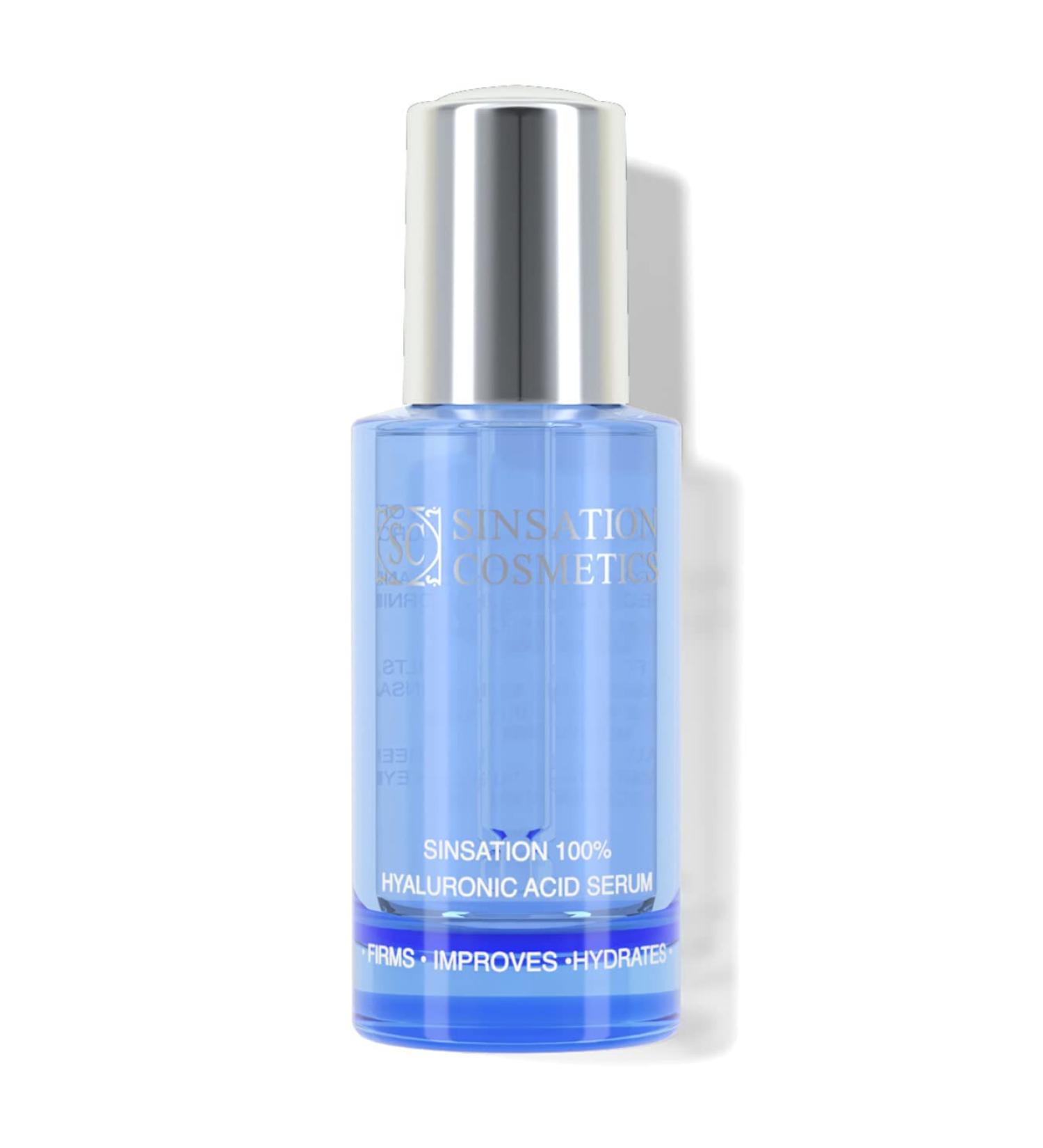 Buy Sinsation Cosmetics 100% Hyaluronic Acid Serum - Hydrate & Plump Skin | International Shipping Available - Buy Online on GoSupps.com