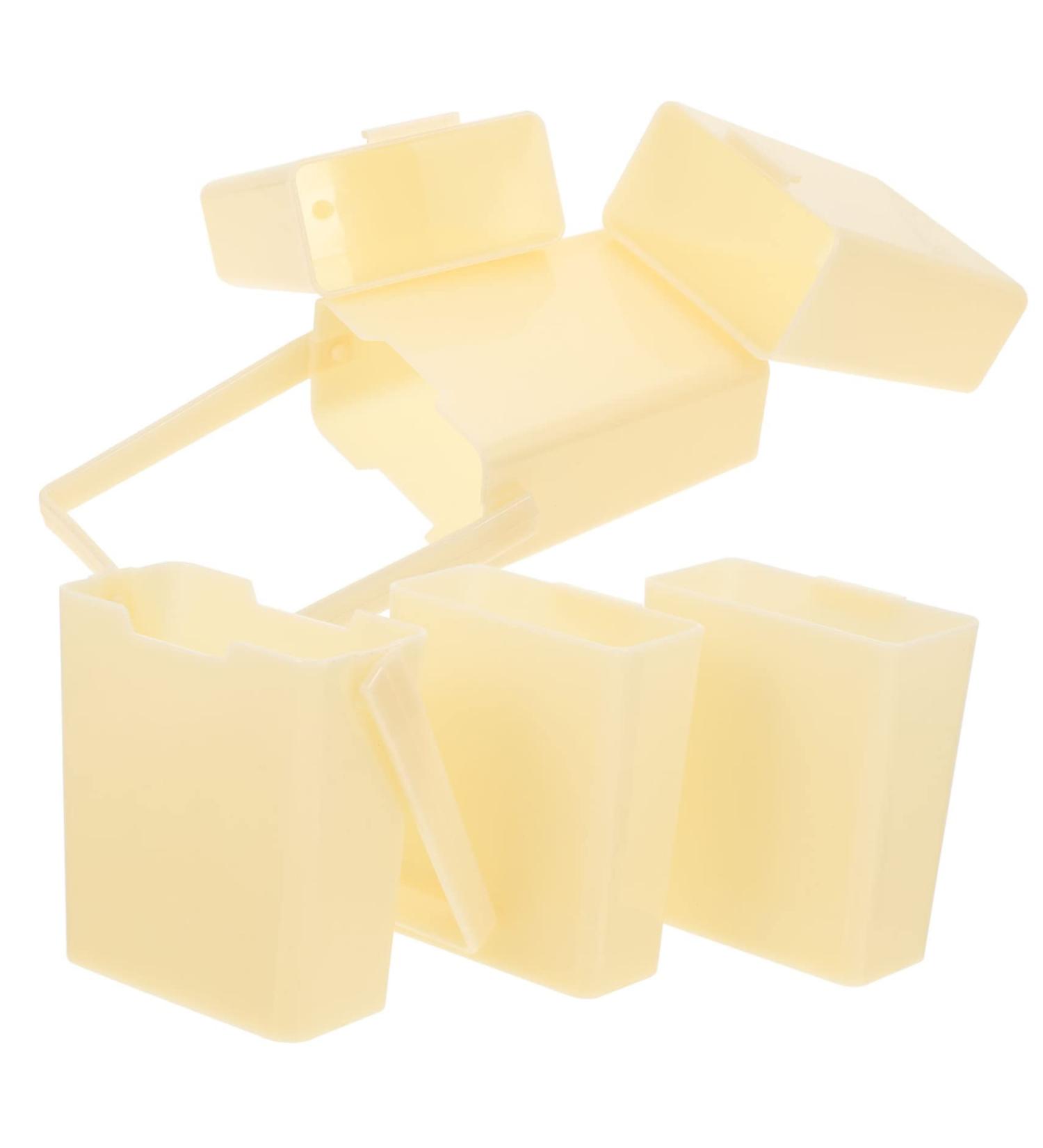POPETPOP 2pcs Square Plastic Pencil Bucket - Versatile Cleaner for Acrylic Painting | International Shipping Available - Buy Online on GoSupps.com
