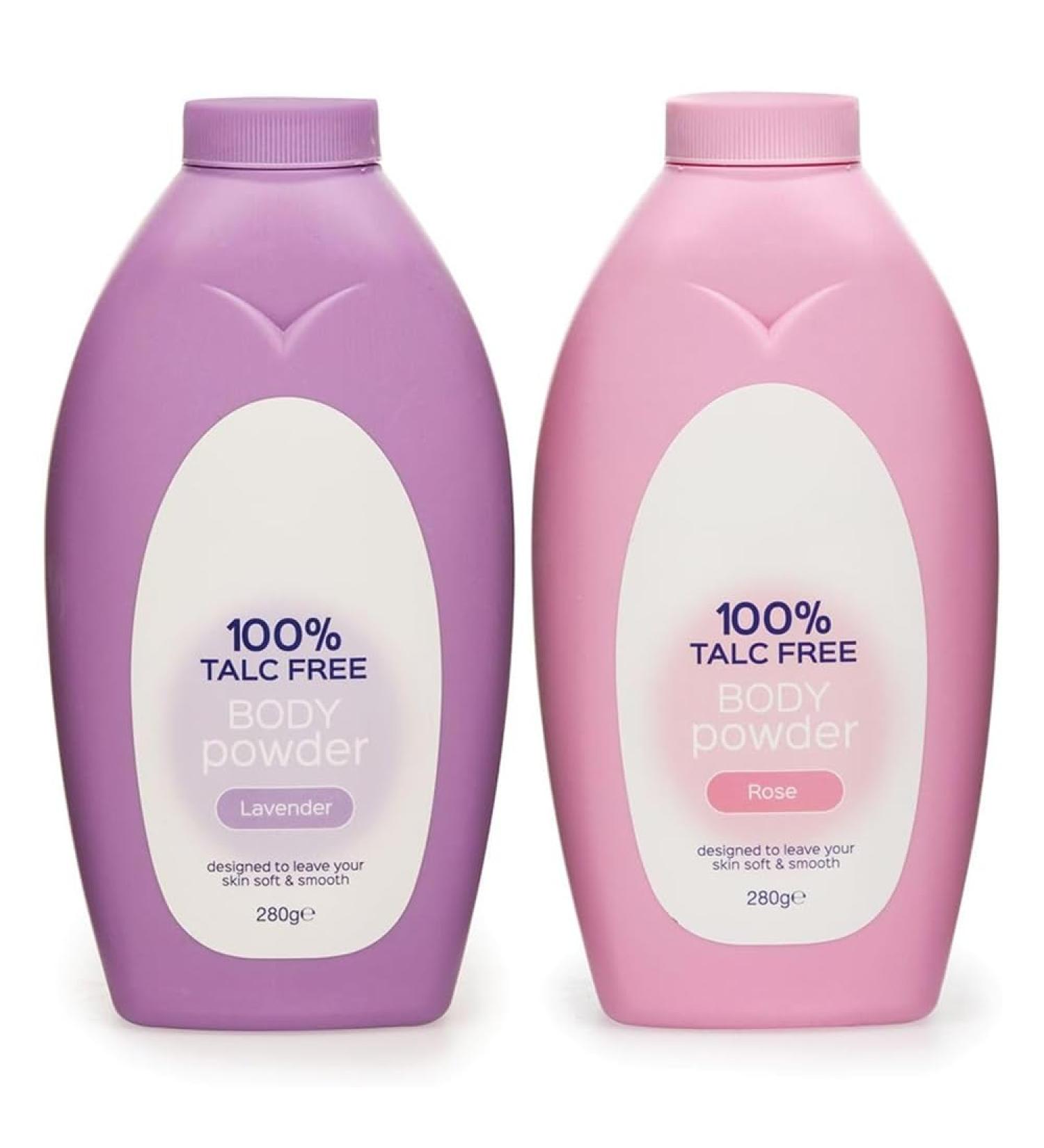 Zopper - Body Powder Talc-Free Delicate Scents of Rose & Lavender Combo Pack 280g for Silky Smoothness Leaves Your Skin Soft - Buy Online on GoSupps.com