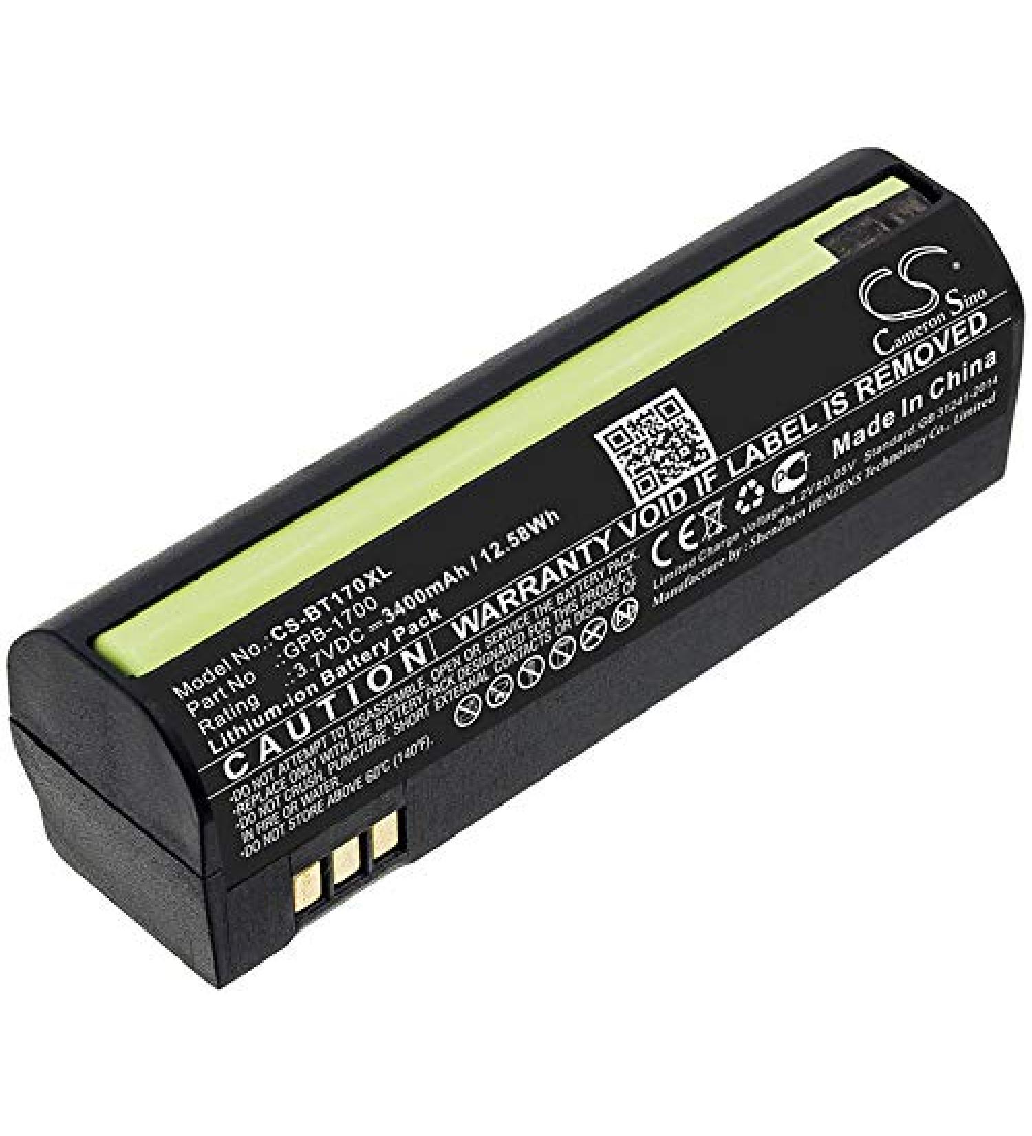 Replacement Battery for Globalstar GSP-1700 GPB-1700 - 3400mAh International Shipping Available - Buy Online on GoSupps.com