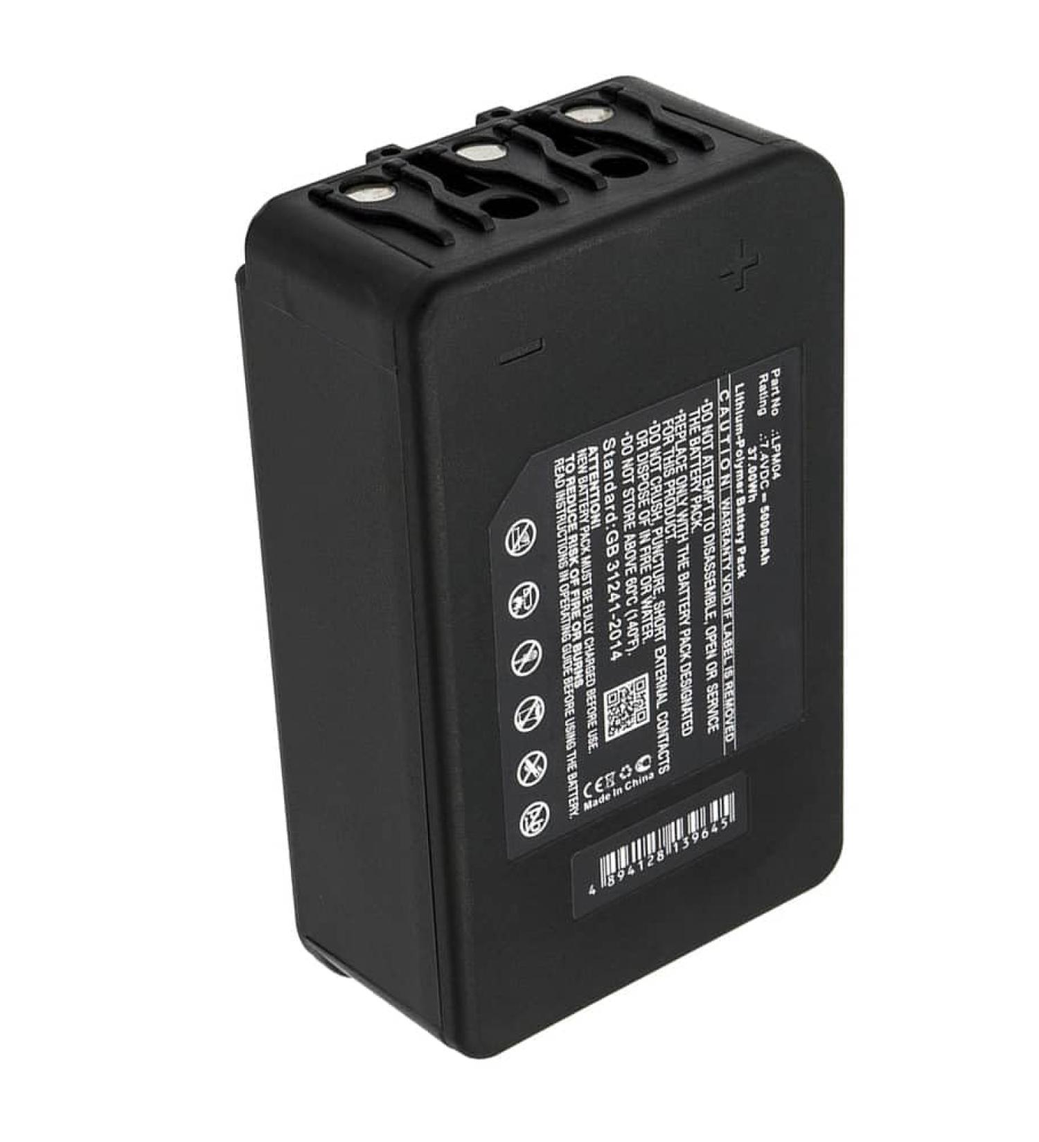 High-Capacity 5000mAh Battery for Autec LPM04 Crane Remote Control - Li-Polymer | International Shipping - Buy Online on GoSupps.com