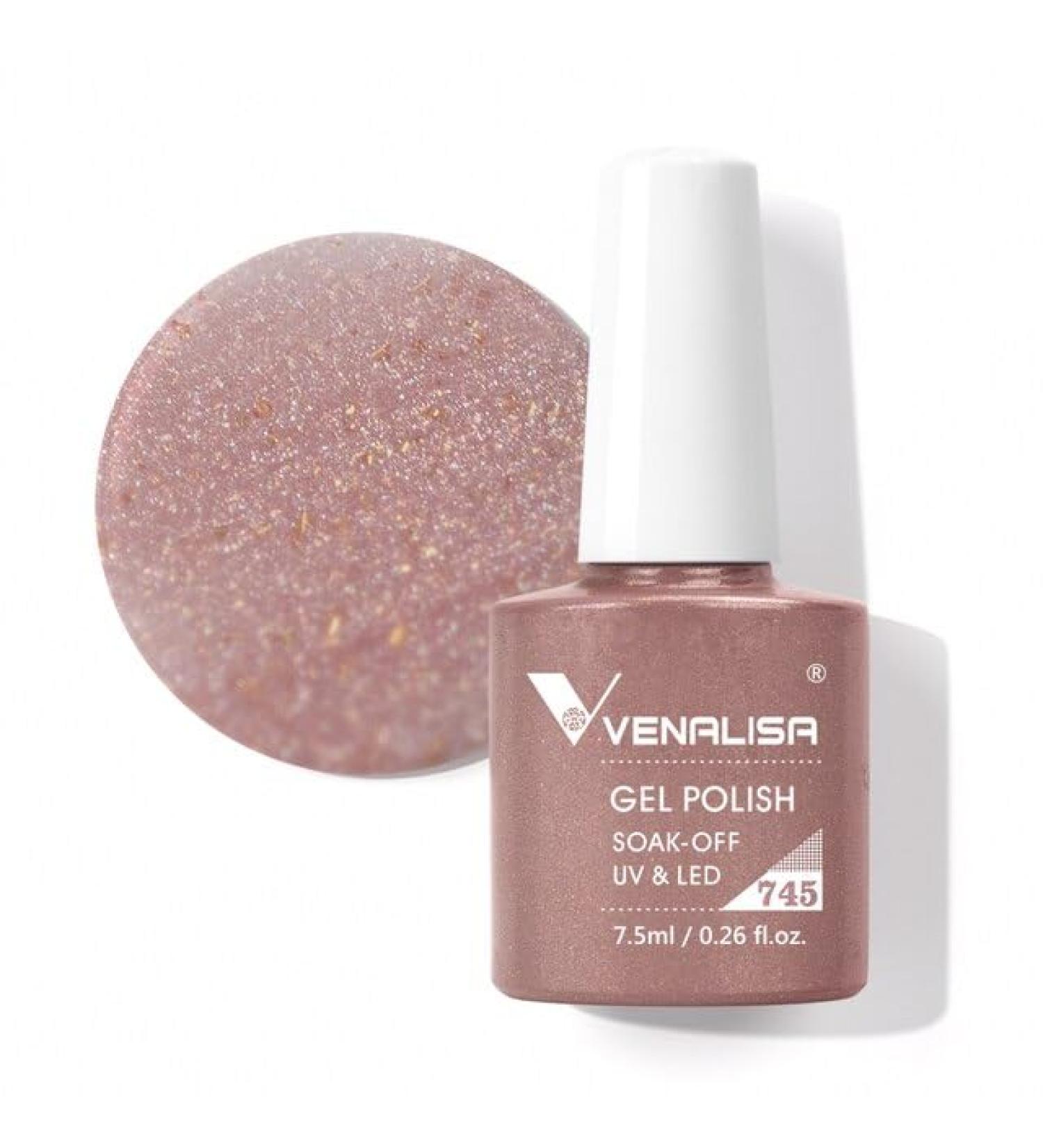 Gel Nail Polish 7.5ml Upgraded High Pigmentation Funny Bunny Glitter Gel Lacquer Nail Art Manicure Nail Gel Polish - (Color: 745) - Buy Online on GoSupps.com