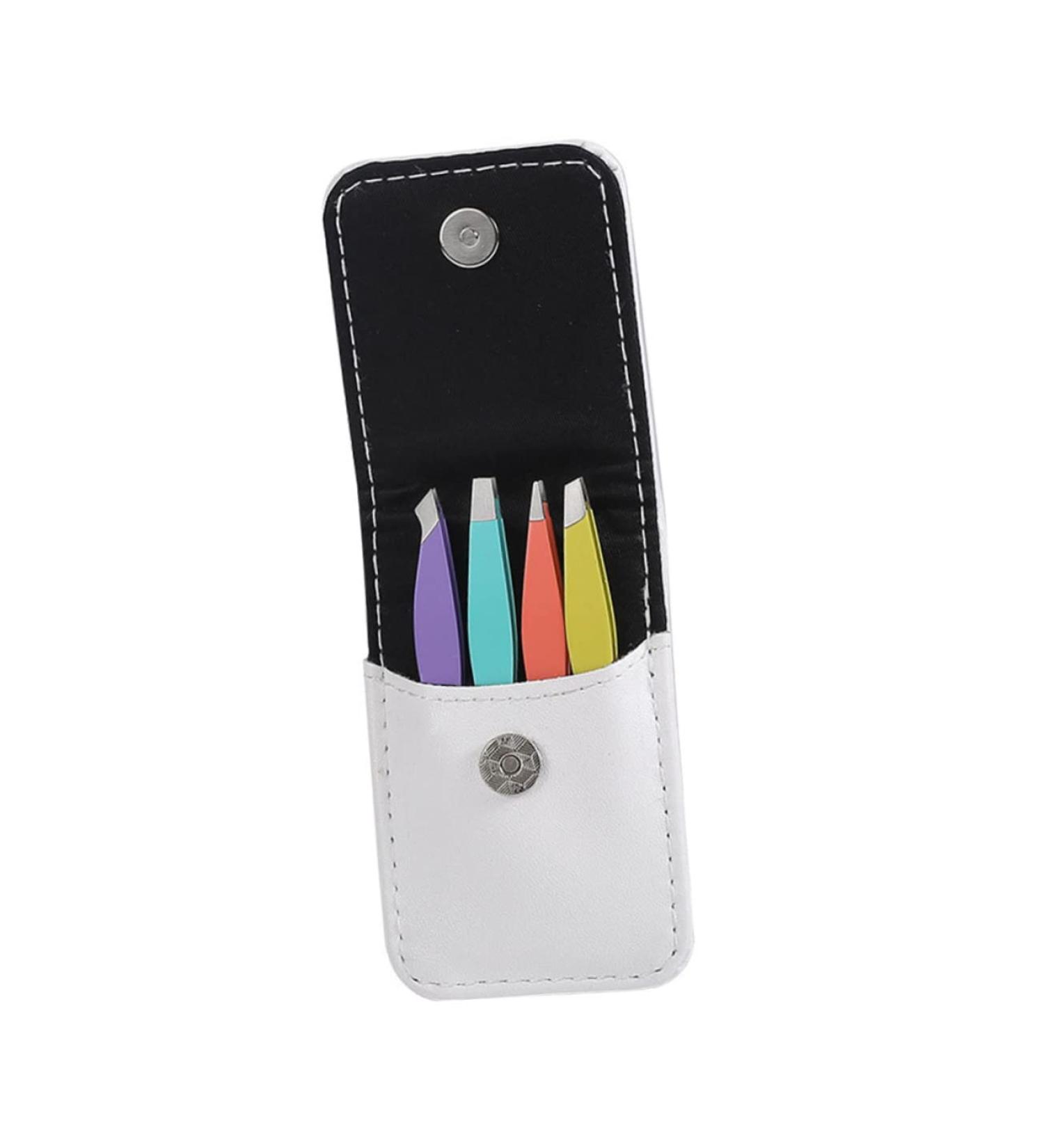 Angoily 1 Set Eyebrow Tweezers Eyebrow Grooming Tools Practical Eyebrow Clip Eyebrow Hair Tweezers Eyebrow Scissor Pro Tools Fake Eyebrow Clamp Stainless Steel Eyebrow Trimming Supplies 8.5x5.3cm Colorful - Buy Online on GoSupps.com