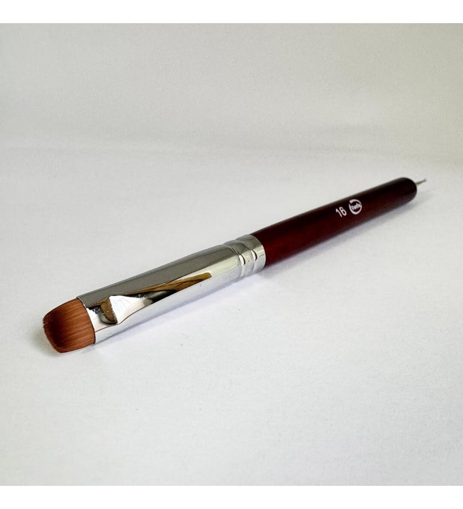 Detailing Nail French Brush & Doting Tool #16 - Precision Nail Art Supplies for Professionals | International Shipping Available - Buy Online on GoSupps.com