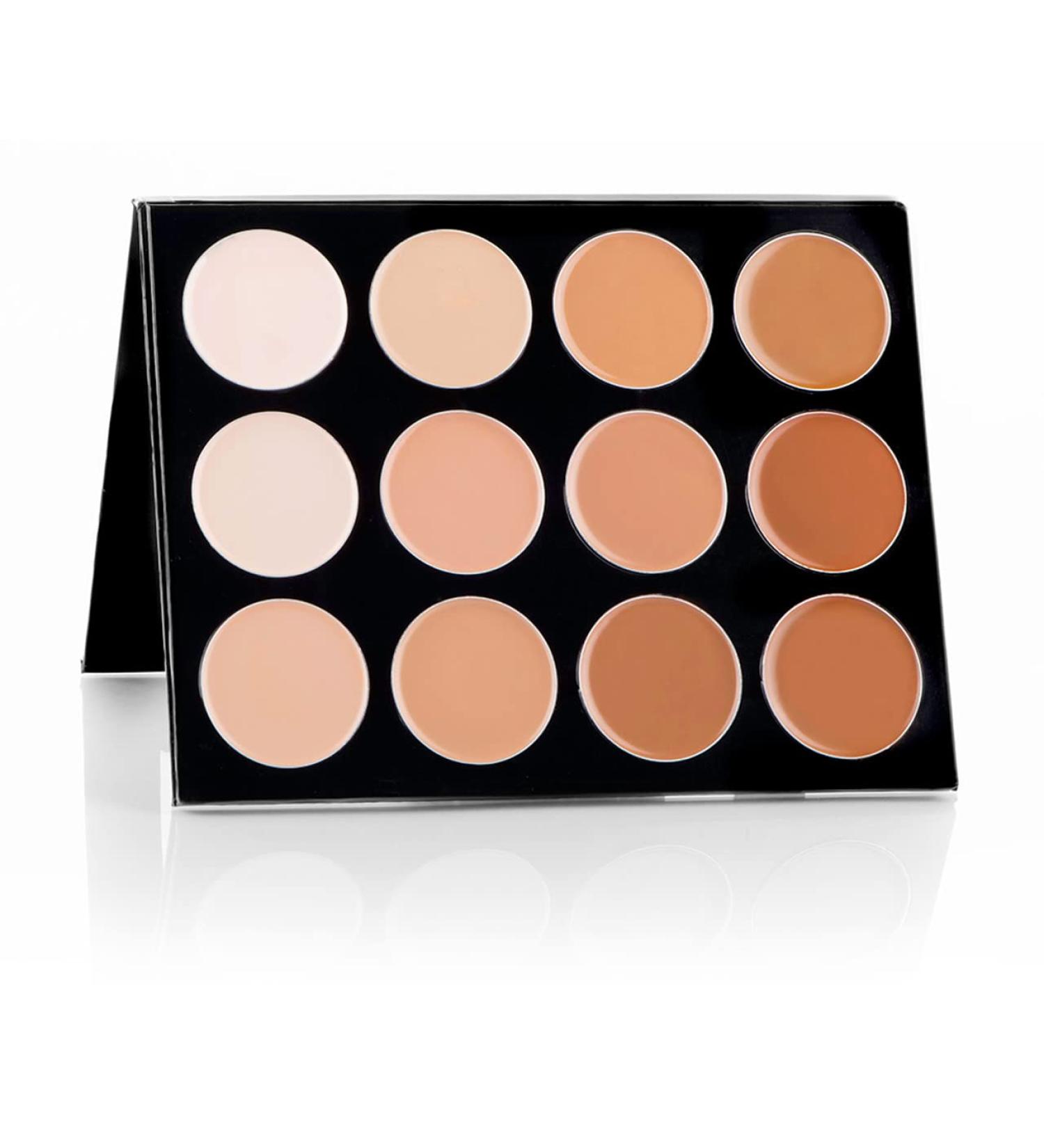 Mehron Celebre Pro-HD Cream Contour & Highlight Palette - 12 Colors - Buy Online on GoSupps.com