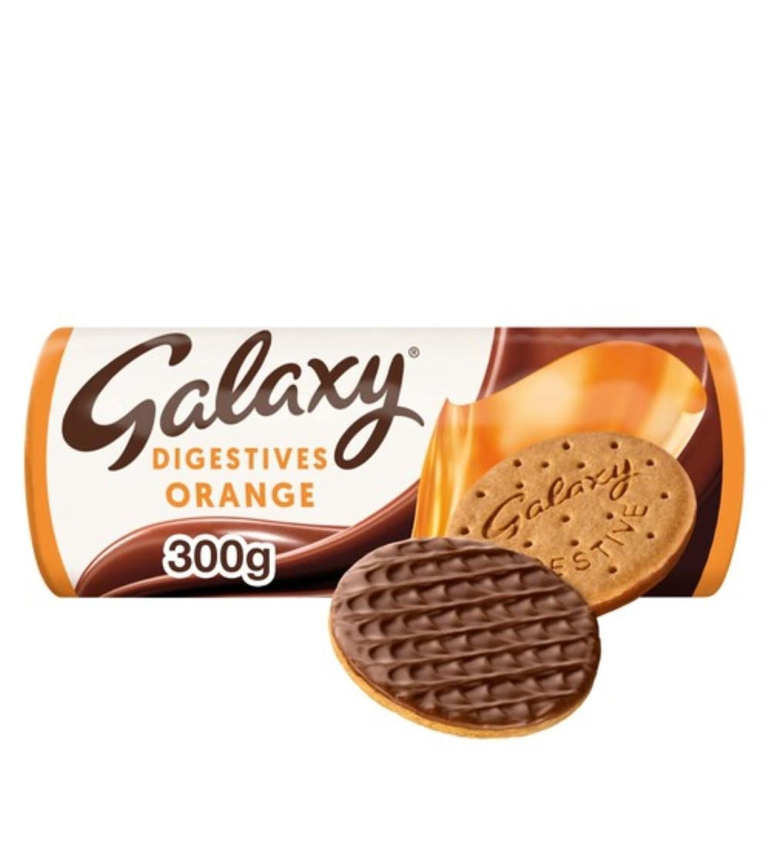 Galaxy Choc Orange Digestives 300g
