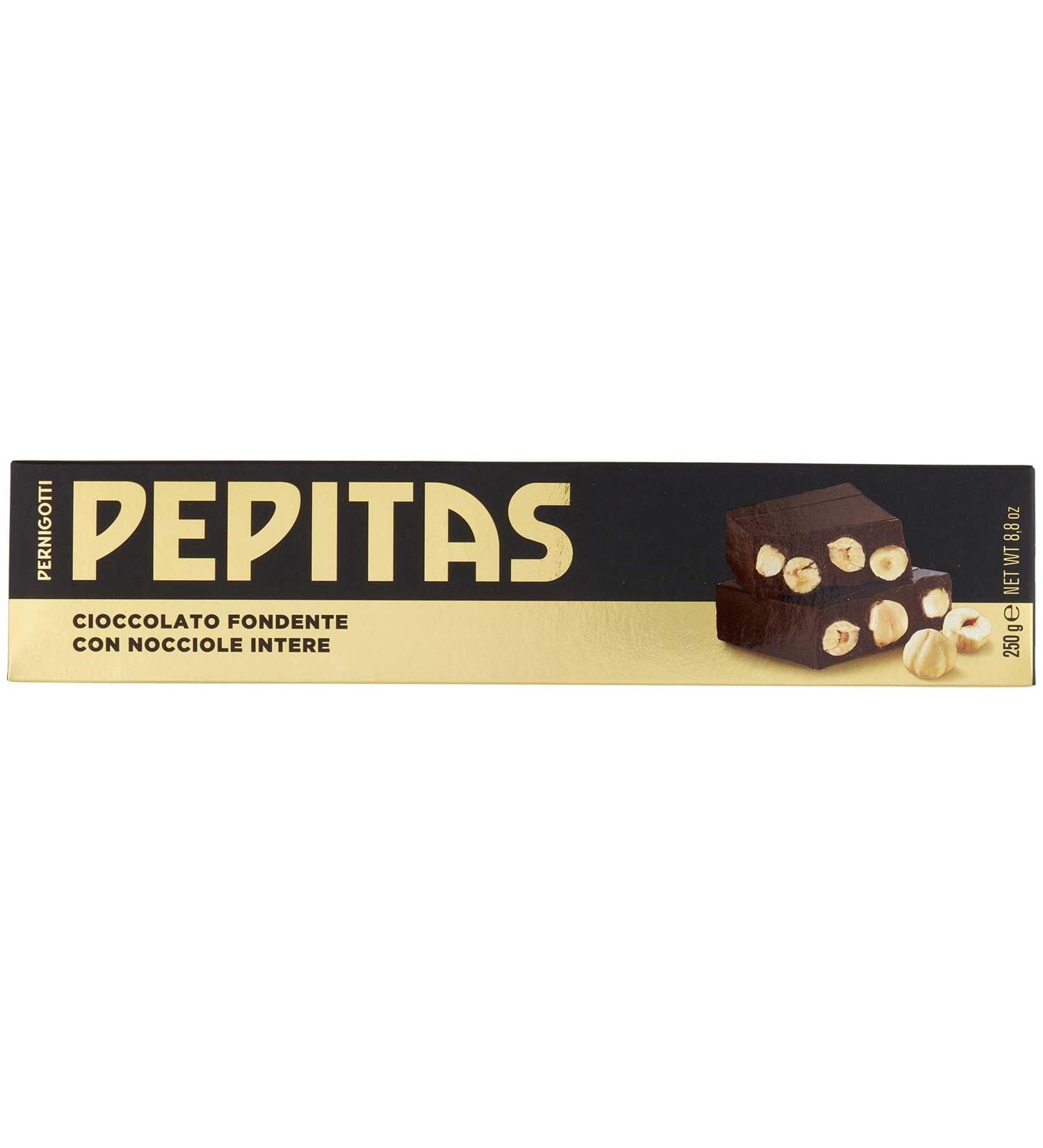 Pernigotti Pepitas Melting Chocolate with Hazelnuts 250g - Buy Online on GoSupps.com