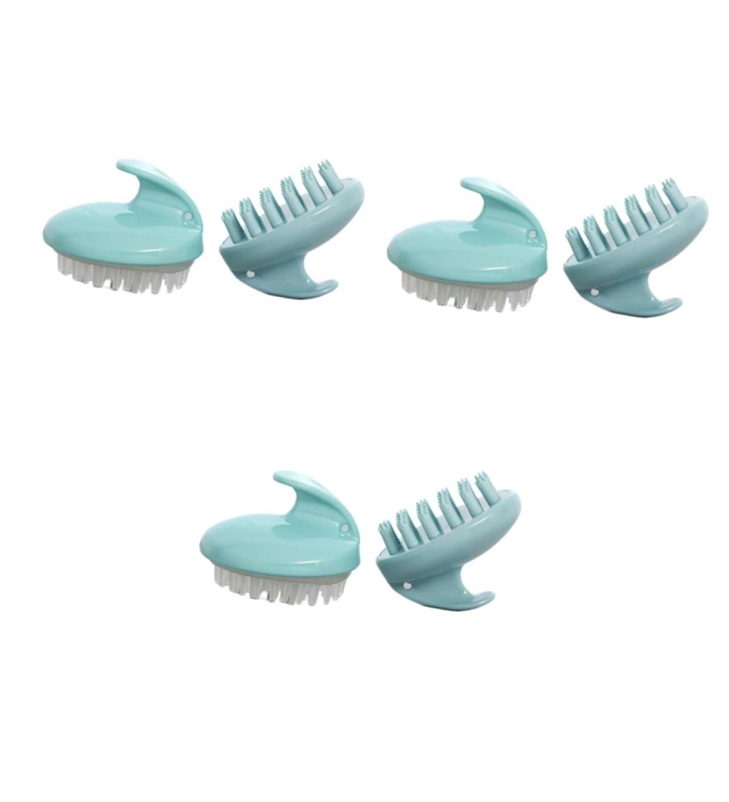 Beavorty 6 STK Hair Washing Brushes - Scalp Massage & Shampoo Brushes for Deep Cleaning - Buy Online on GoSupps.com